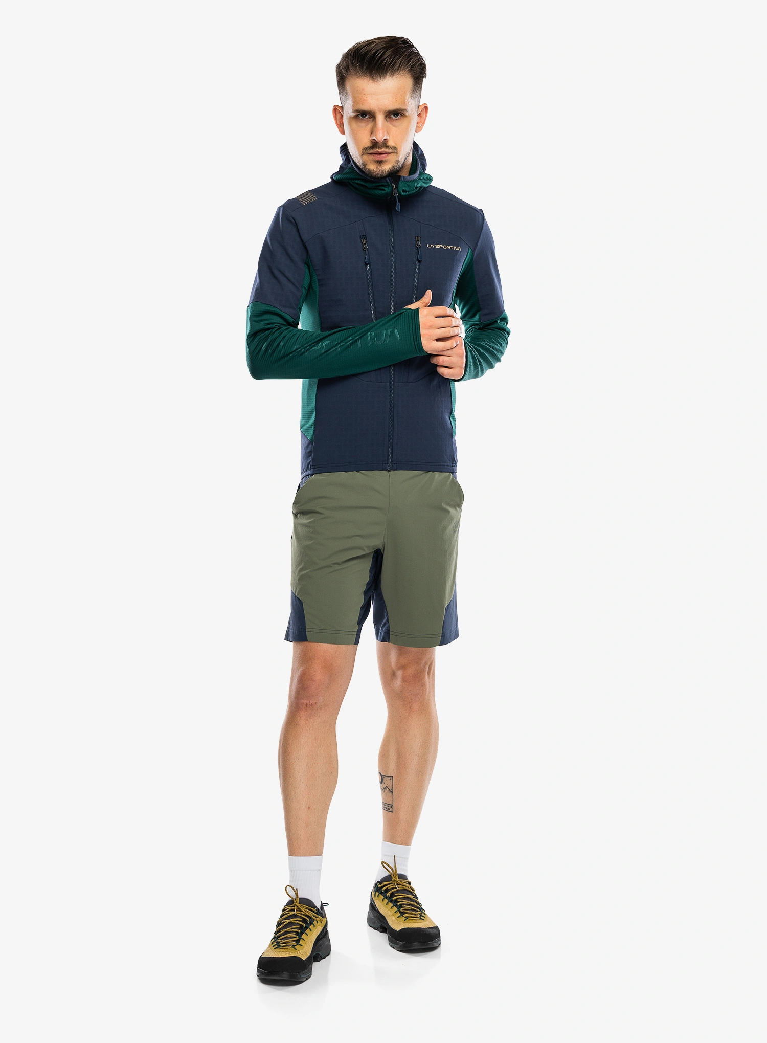 Džemperis su gobtuvu La Sportiva Session Tech Hoody - night sky/jungle