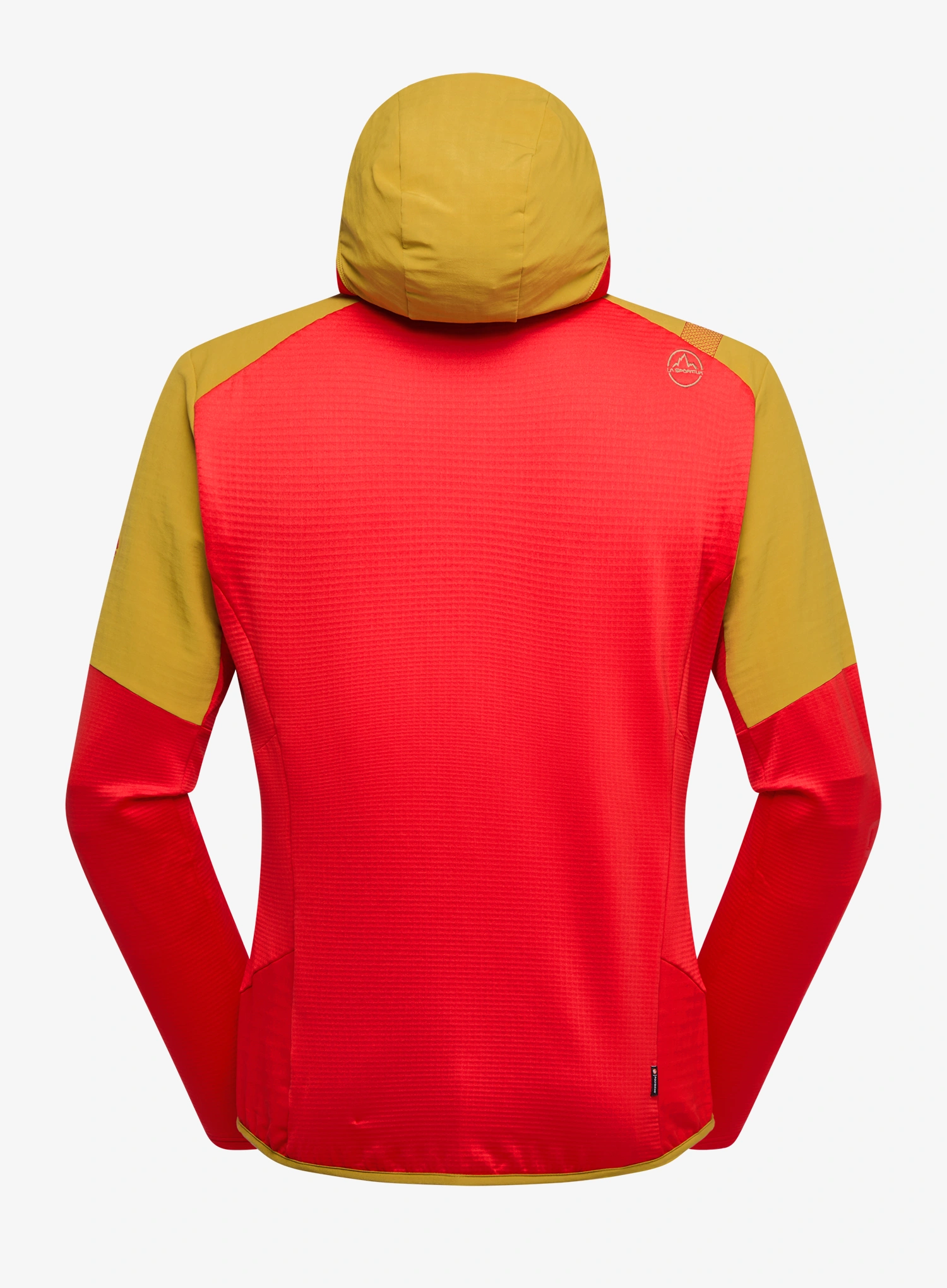 Džemperis su gobtuvu La Sportiva Session Tech Hoody - savana/mountain red
