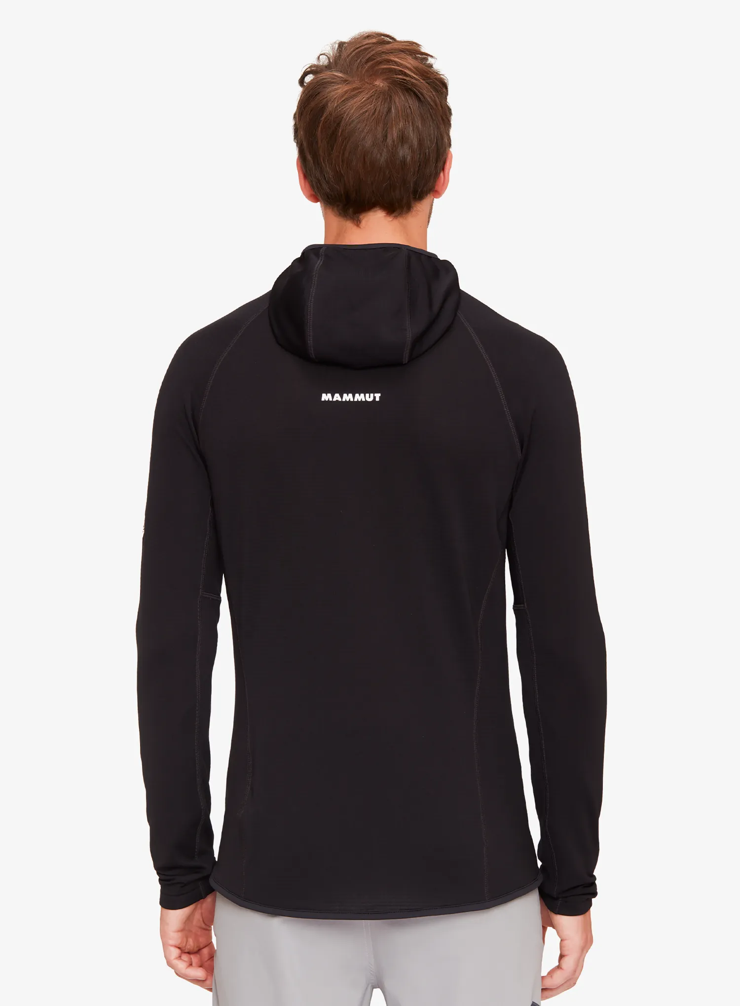 Džemperis su gobtuvu Mammut Aenergy Light ML Hooded Jacket - black
