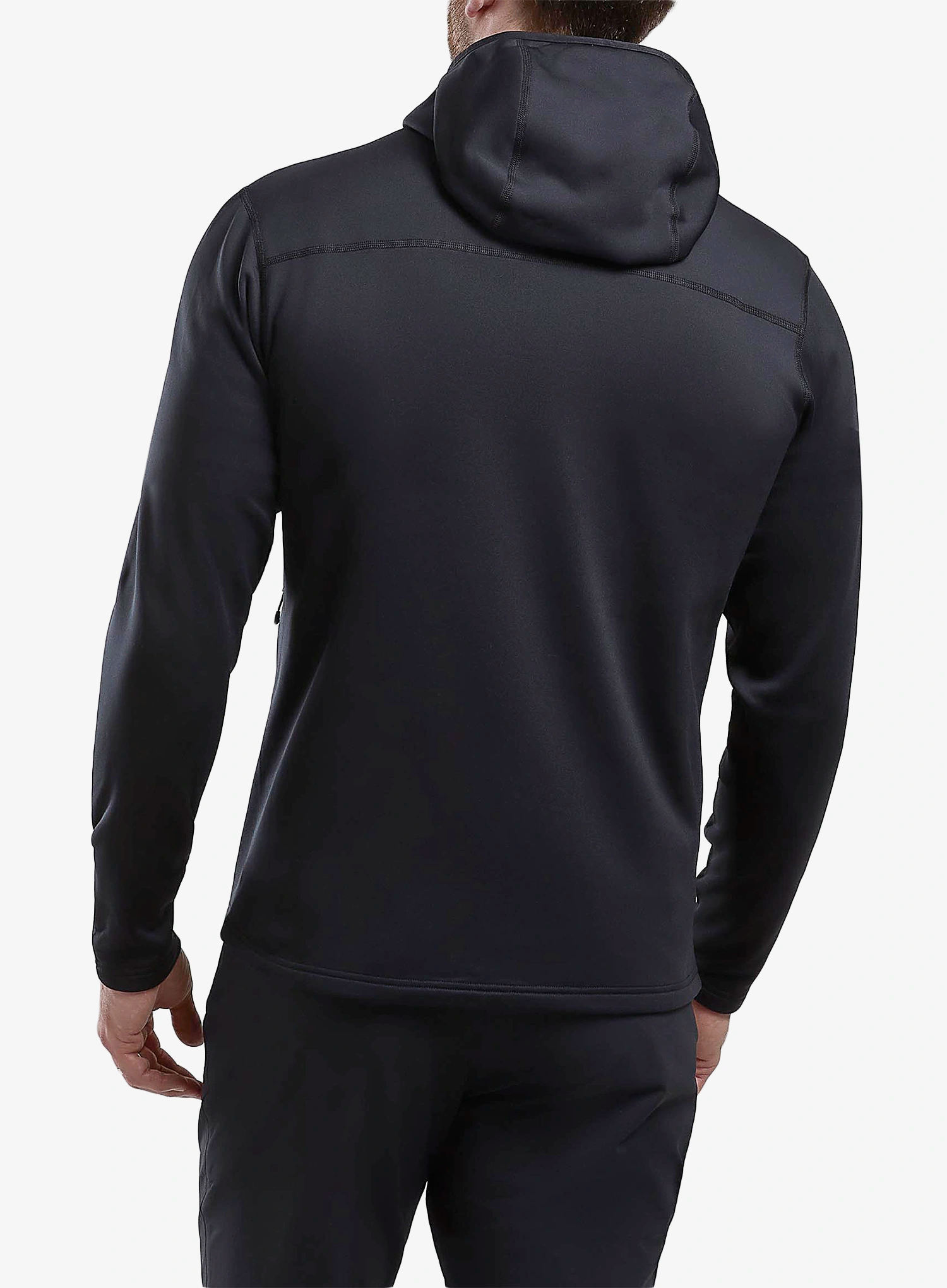 Džemperis su gobtuvu Montane Fury Lite Hoodie - black
