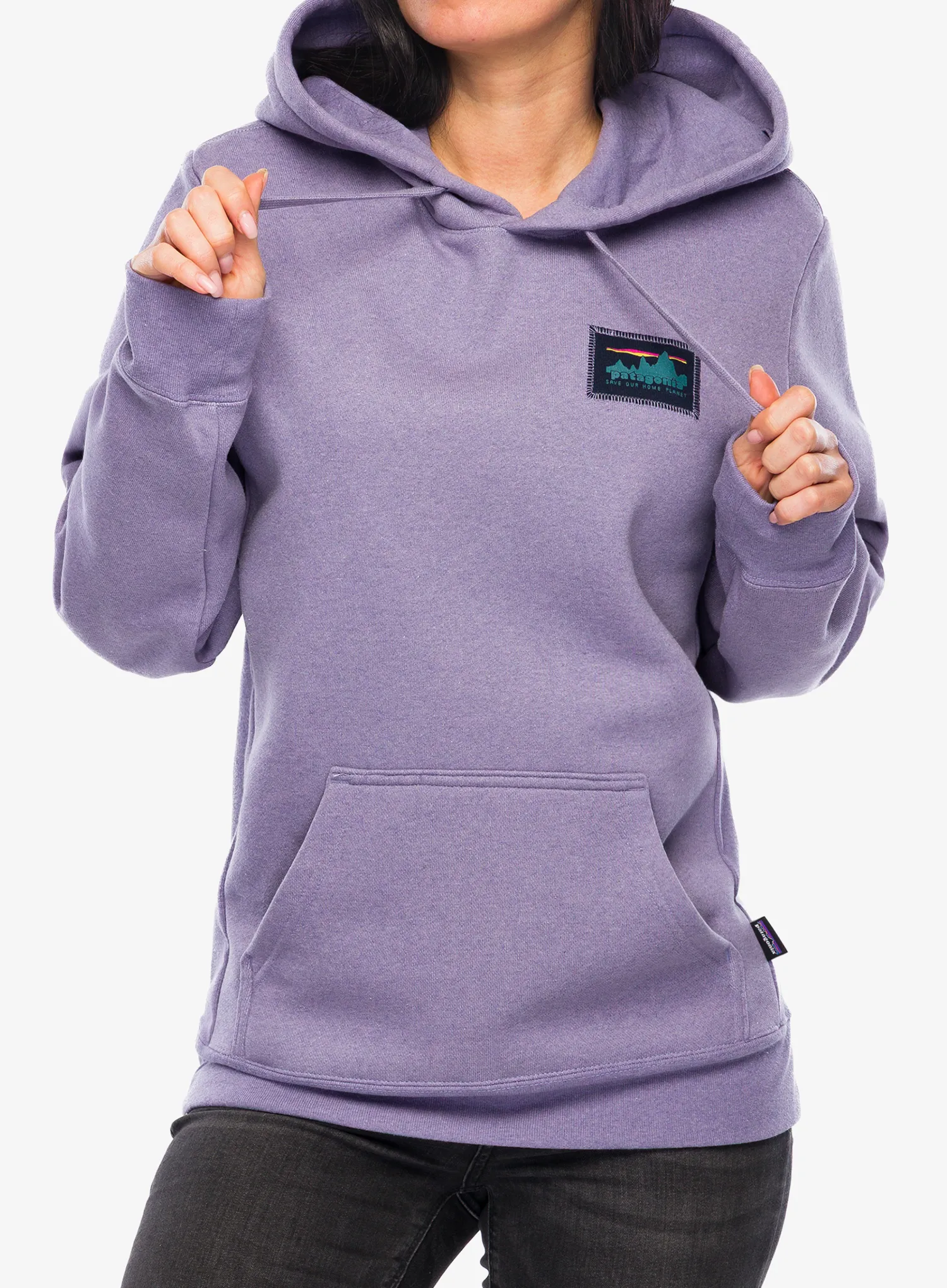 Džemperis su gobtuvu Patagonia 73 Skyline Uprisal Hoody - concrete purple