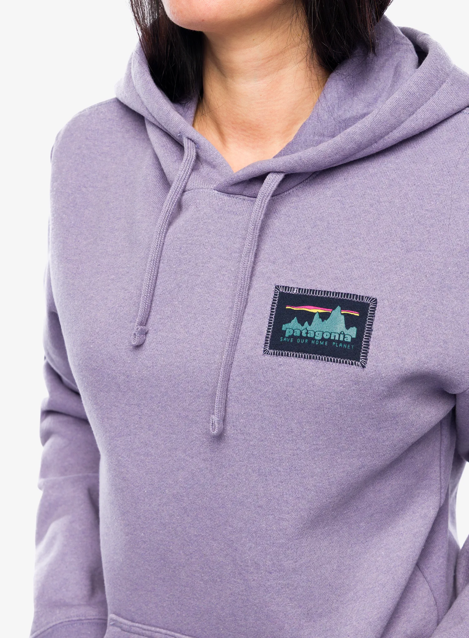 Džemperis su gobtuvu Patagonia 73 Skyline Uprisal Hoody - concrete purple