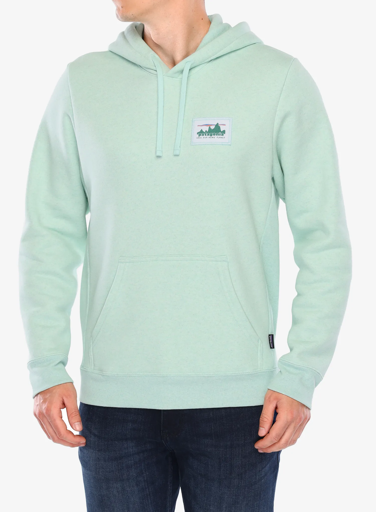 Džemperis su gobtuvu Patagonia 73 Skyline Uprisal Hoody - rinsed green