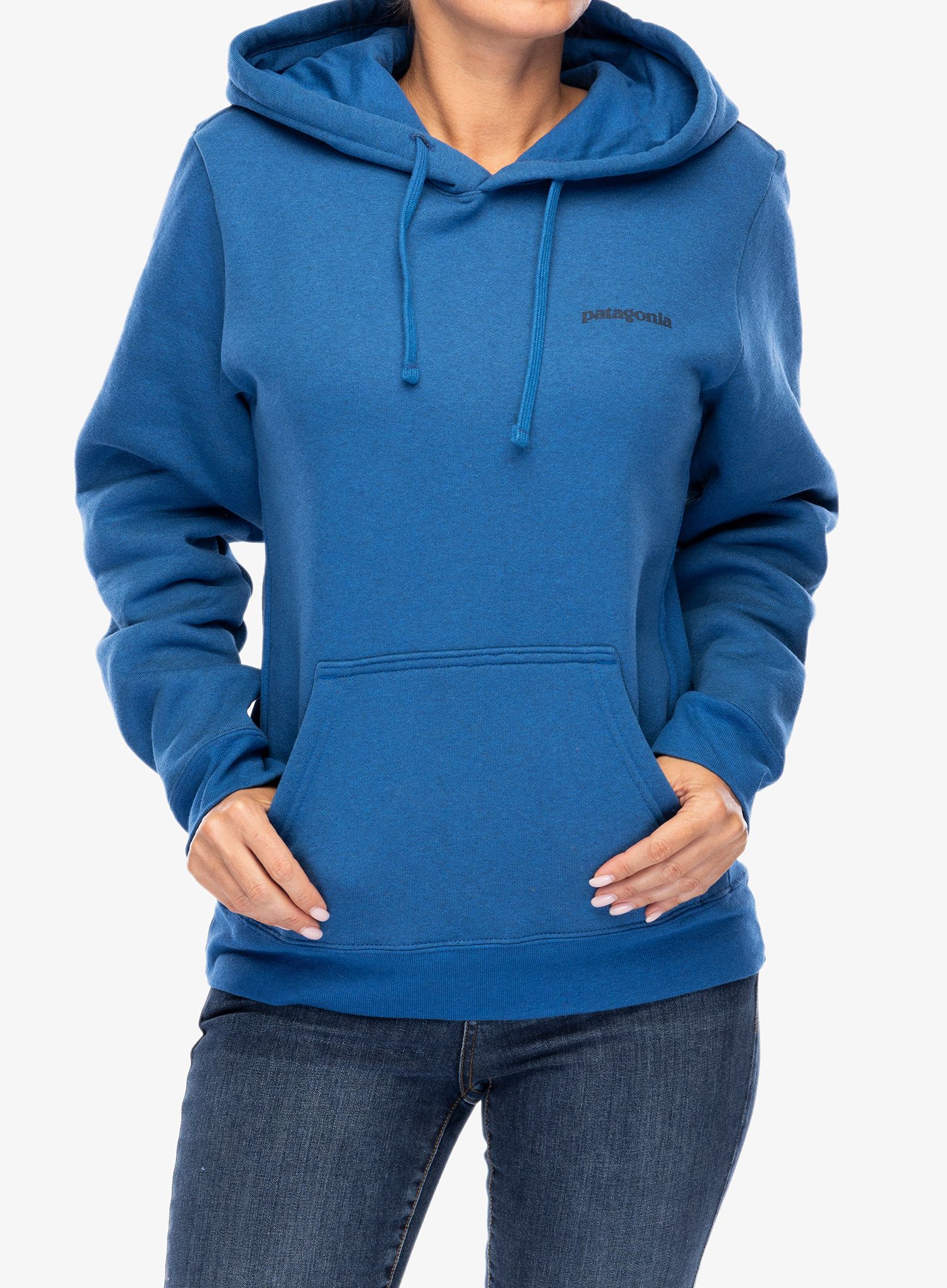 Džemperis su gobtuvu Patagonia Boardshort Logo Uprisal Hoody - endles blue