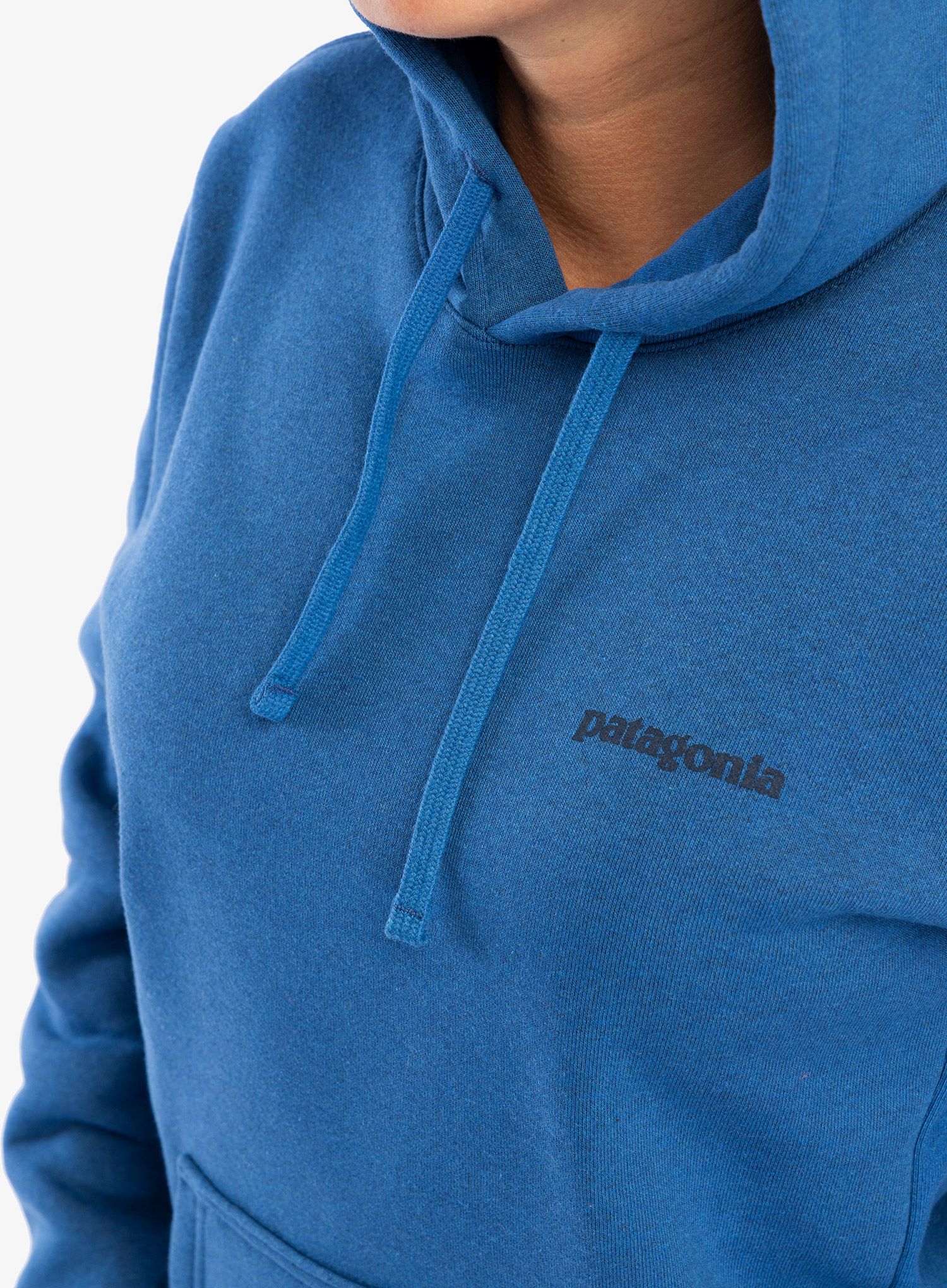 Džemperis su gobtuvu Patagonia Boardshort Logo Uprisal Hoody - endles blue