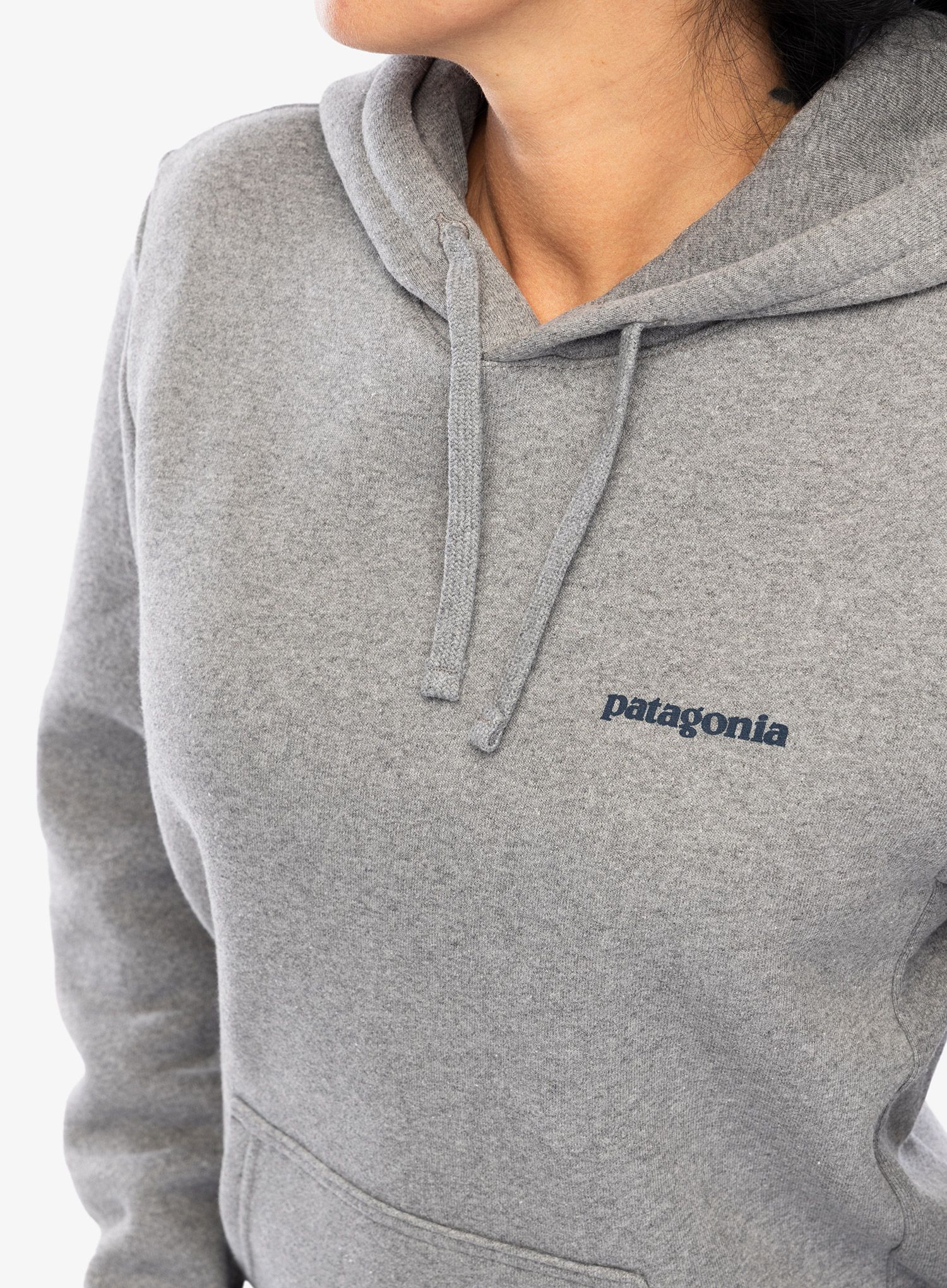 Džemperis su gobtuvu Patagonia Boardshort Logo Uprisal Hoody - gravel heather