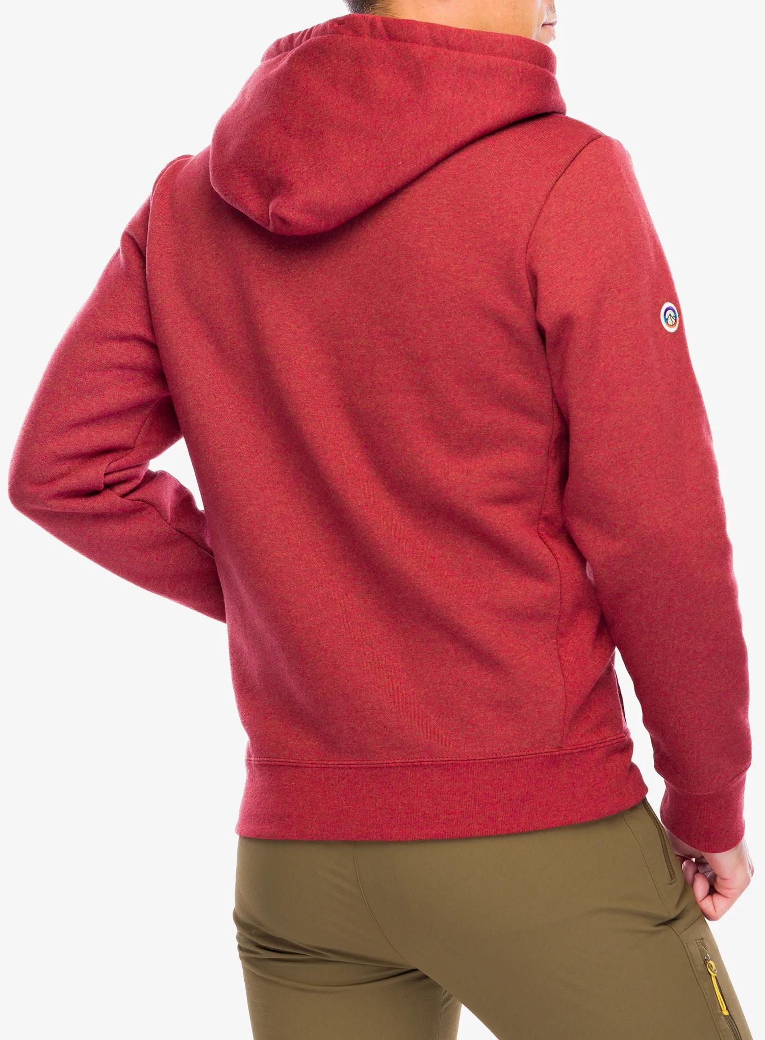 Džemperis su gobtuvu Patagonia Fitz Roy Icon Uprisal Hoody - mangrove red