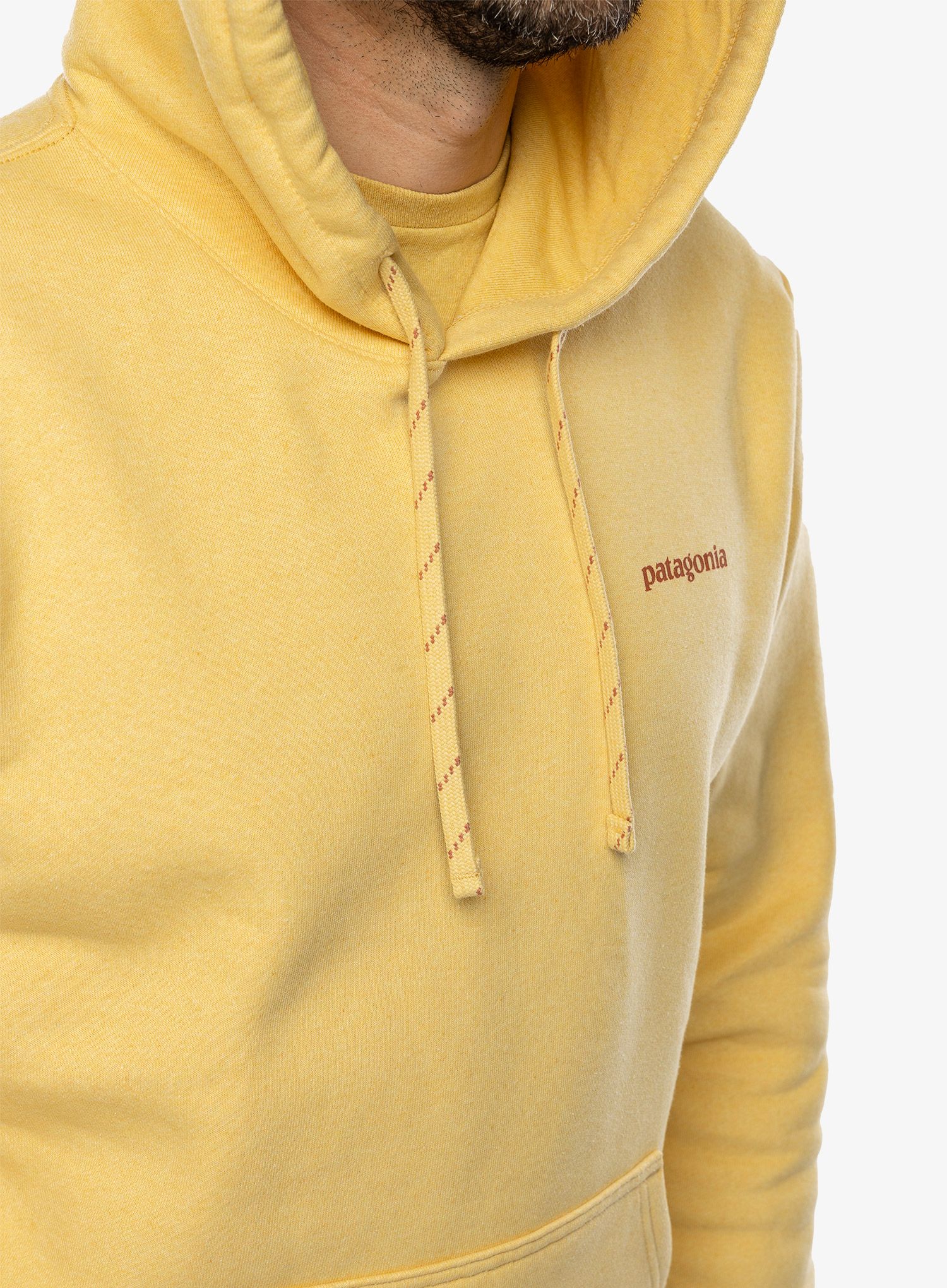 Džemperis su gobtuvu Patagonia Fitz Roy Icon Uprisal Hoody - milled yellow