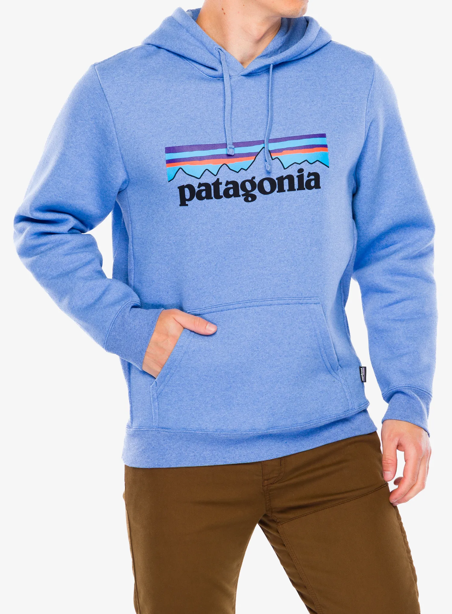 Džemperis su gobtuvu Patagonia P-6 Logo Uprisal Hoody - abundant blue