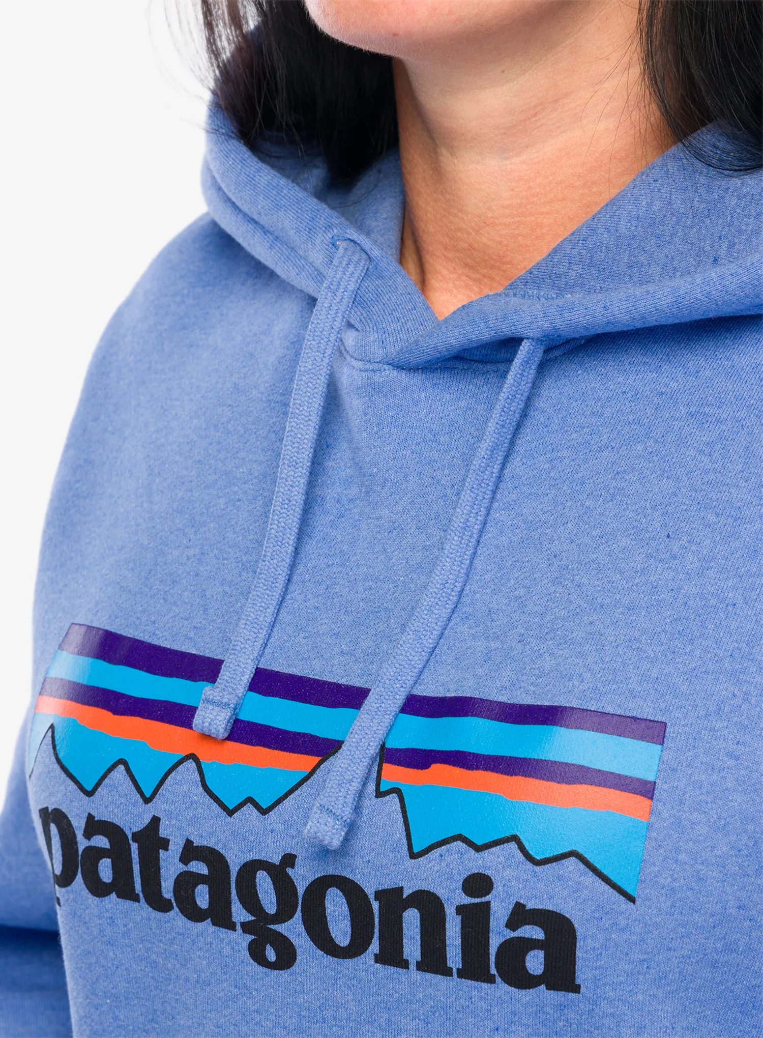 Džemperis su gobtuvu Patagonia P-6 Logo Uprisal Hoody - abundant blue