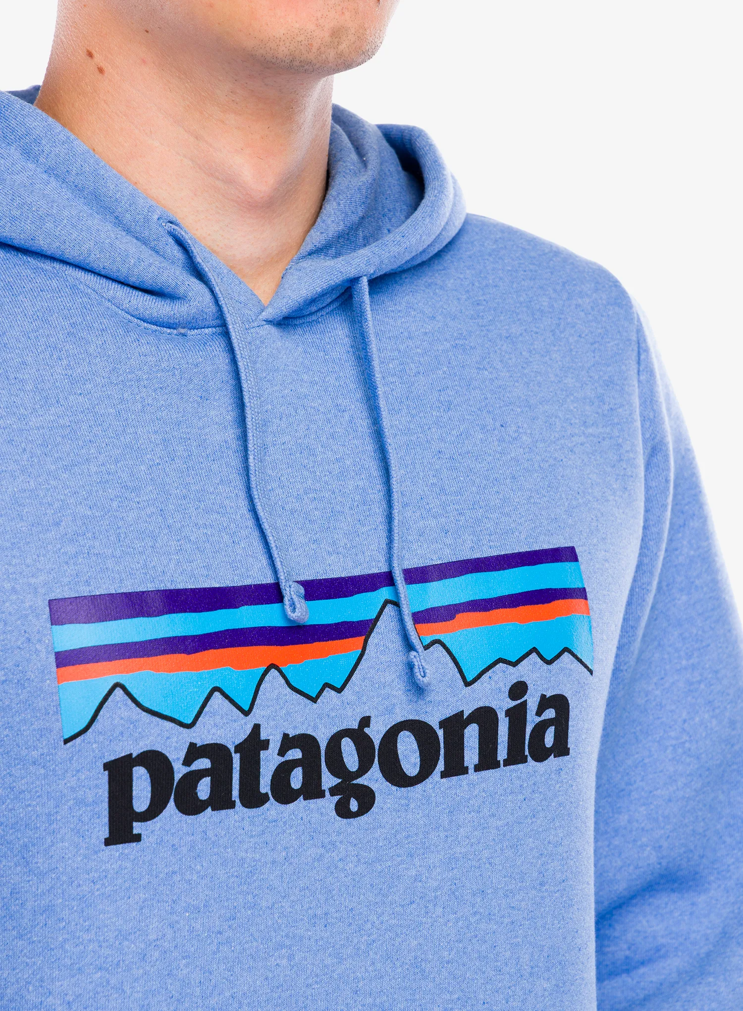 Džemperis su gobtuvu Patagonia P-6 Logo Uprisal Hoody - abundant blue