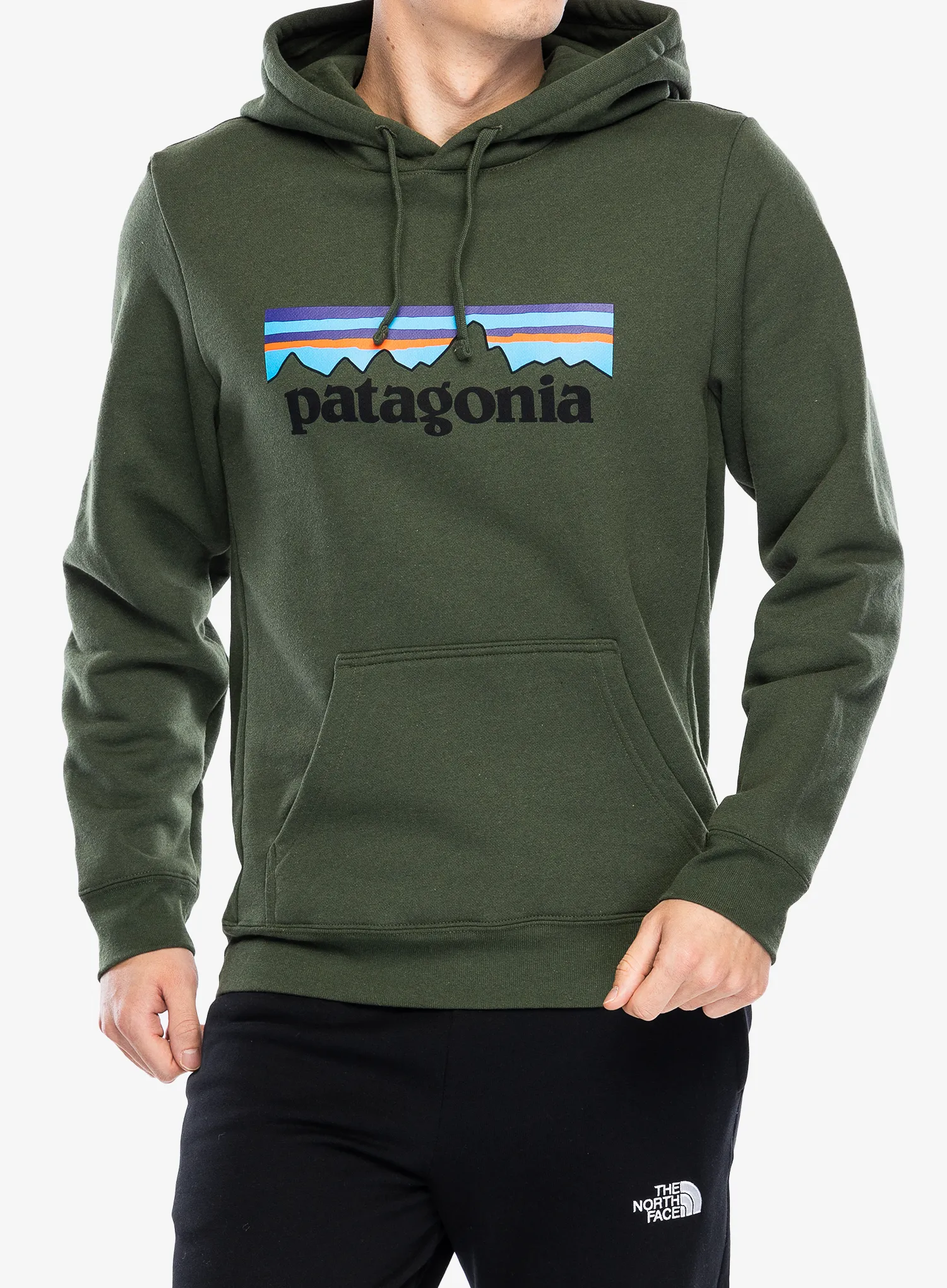 Džemperis su gobtuvu Patagonia P-6 Logo Uprisal Hoody - torrey pine green