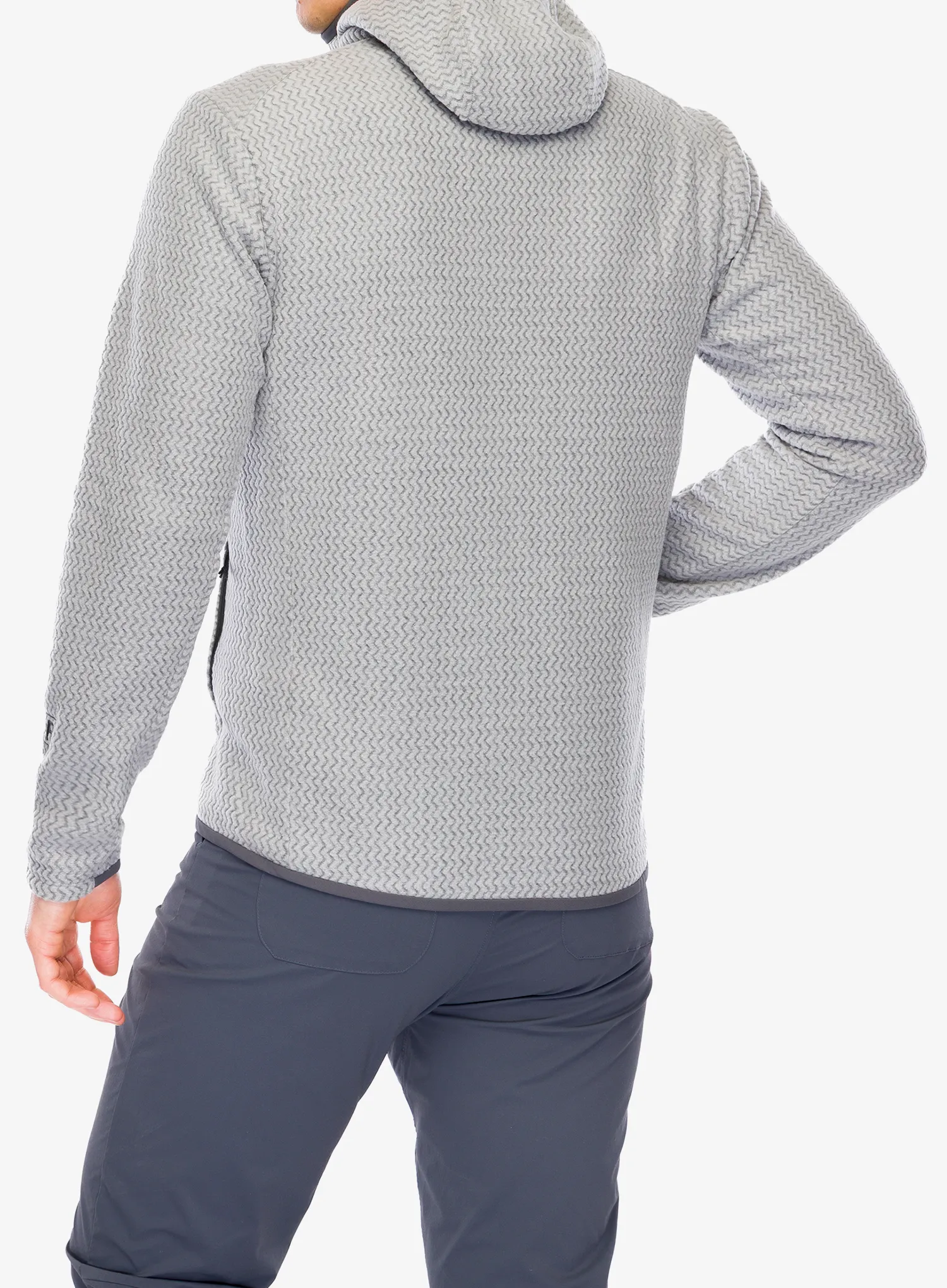 Džemperis su gobtuvu Patagonia R1 Air Full-Zip Hoody - forever grey