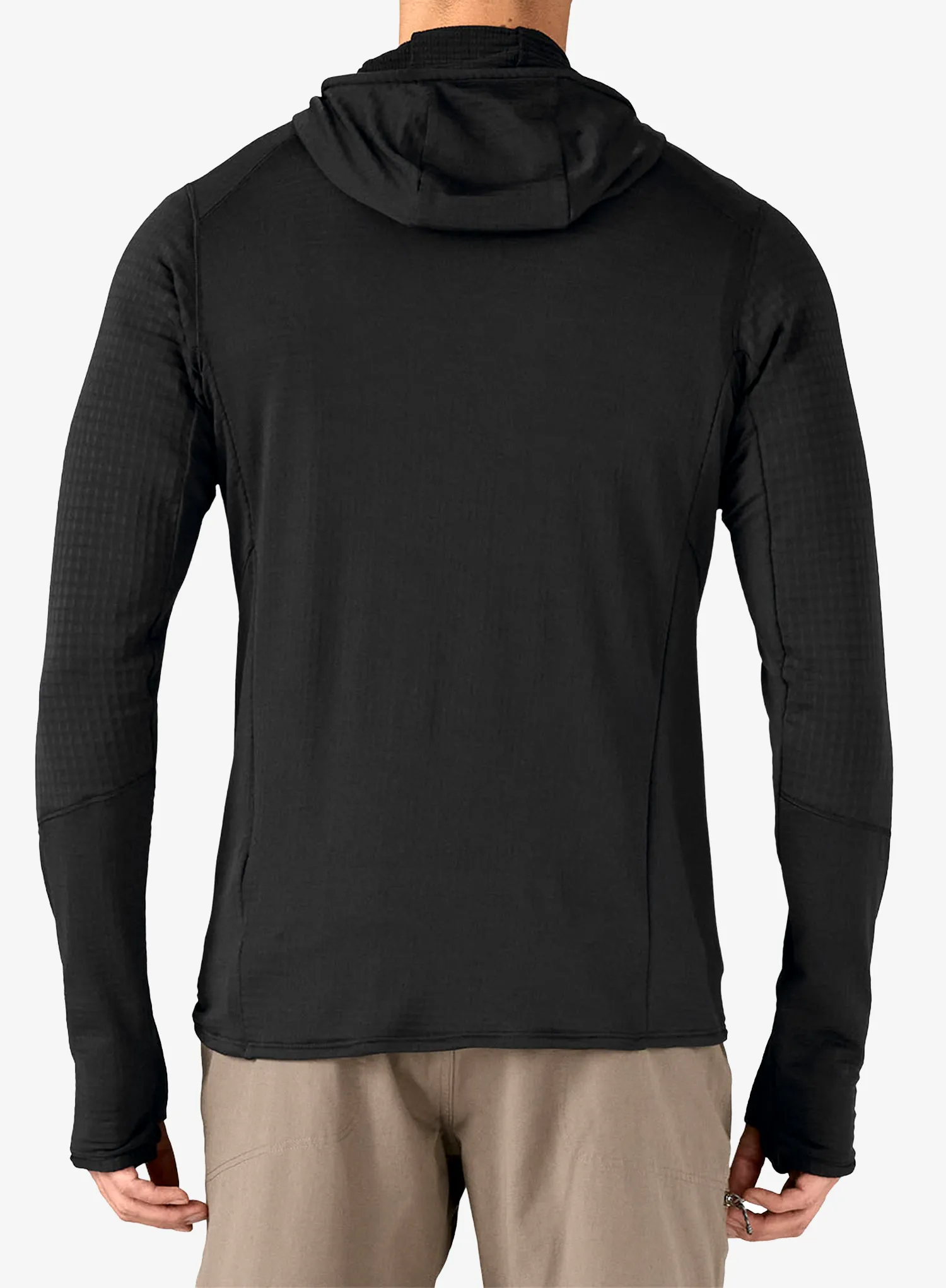 Džemperis su gobtuvu Patagonia R1 P/O Hoody - black