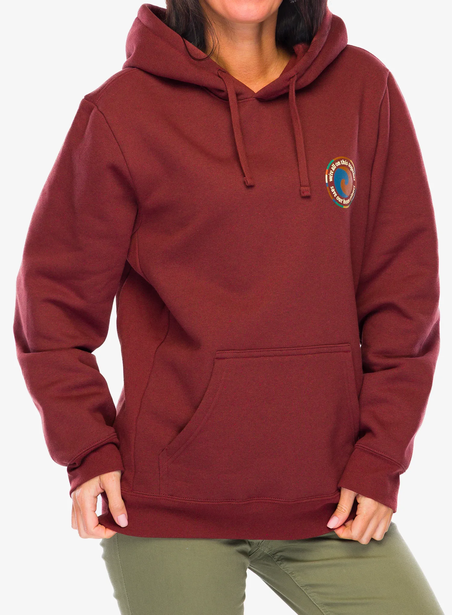 Džemperis su gobtuvu Patagonia Unity Fitz Uprisal Hoody - dried vanilla