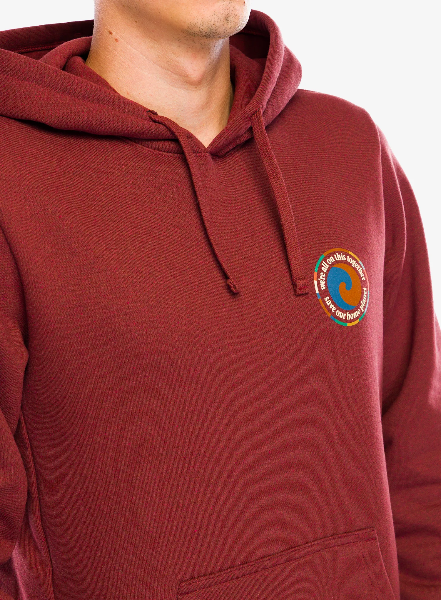 Džemperis su gobtuvu Patagonia Unity Fitz Uprisal Hoody - dried vanilla