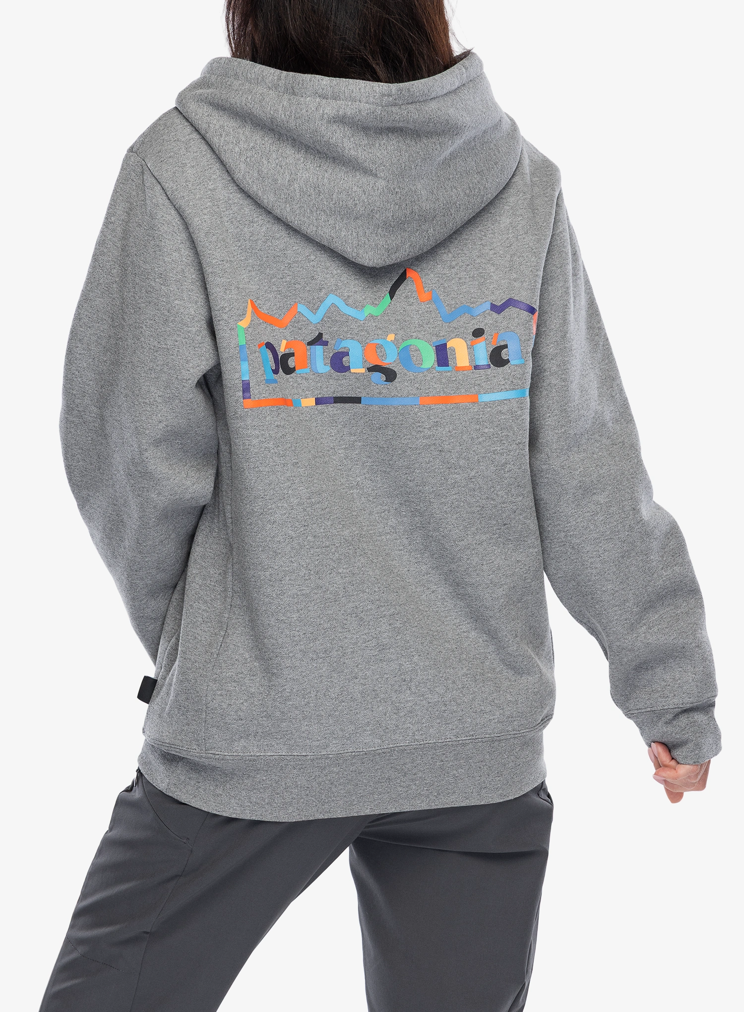 Džemperis su gobtuvu Patagonia Unity Fitz Uprisal Hoody - gravel heather