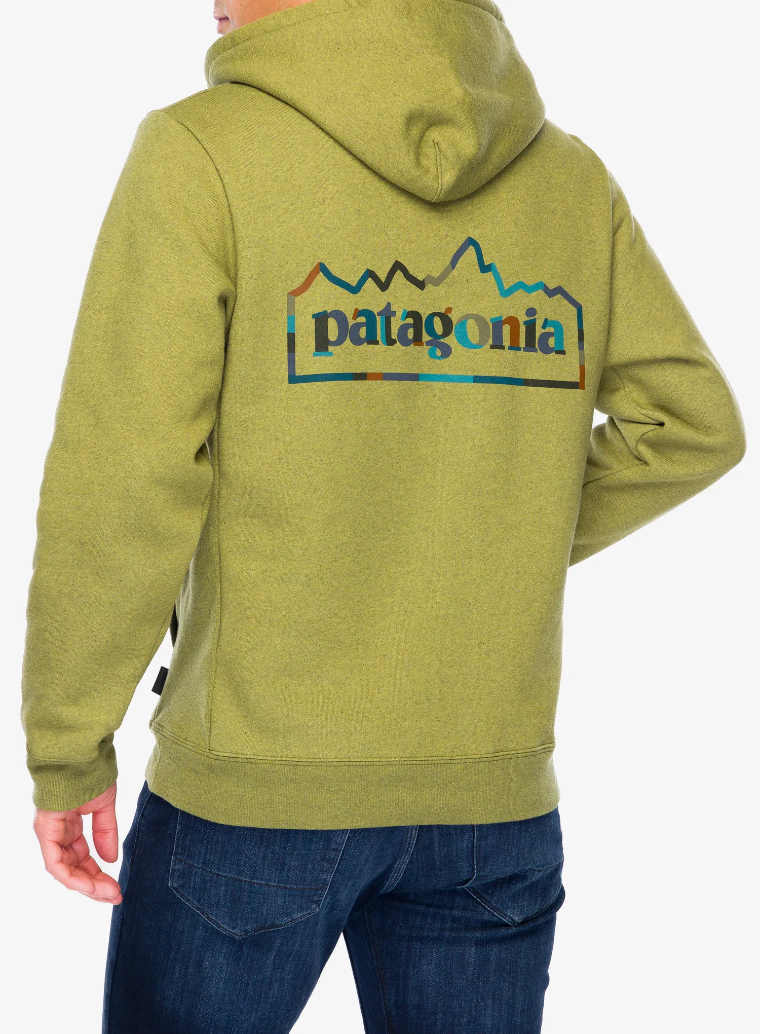 Džemperis su gobtuvu Patagonia Unity Fitz Uprisal Hoody - graze green