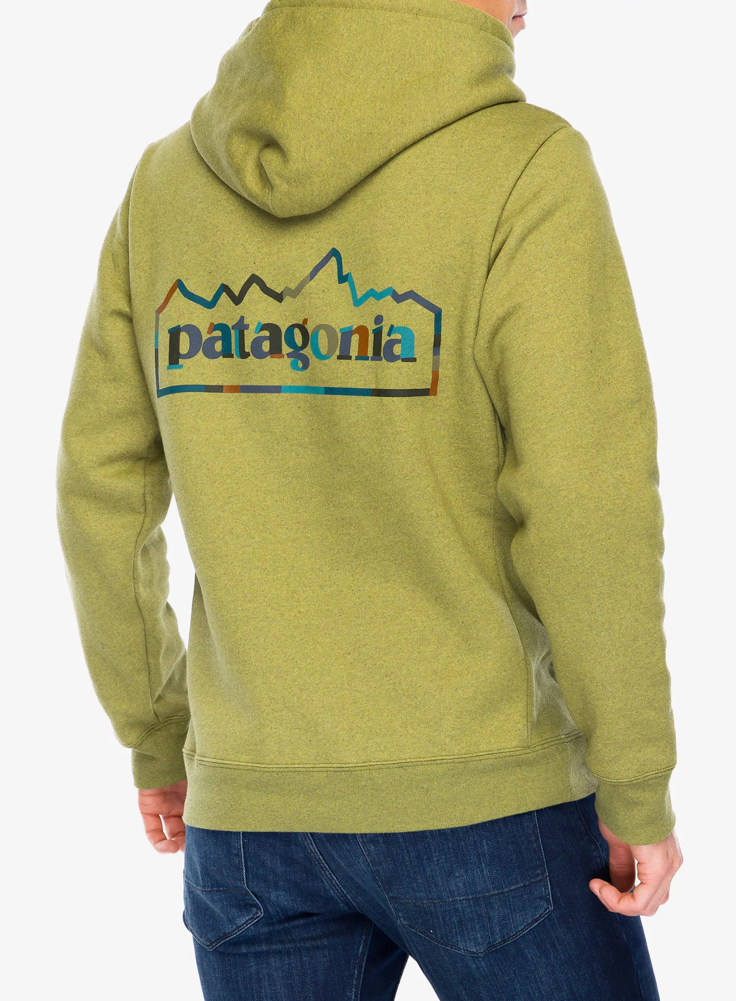 Džemperis su gobtuvu Patagonia Unity Fitz Uprisal Hoody - graze green