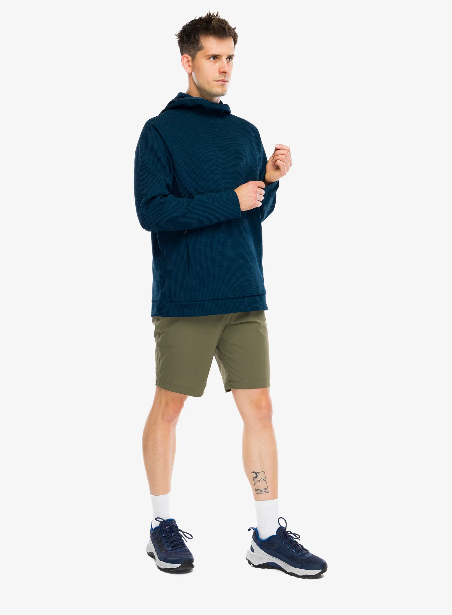Džemperis su gobtuvu Rab Hepton Pullover Hoody - tempest blue