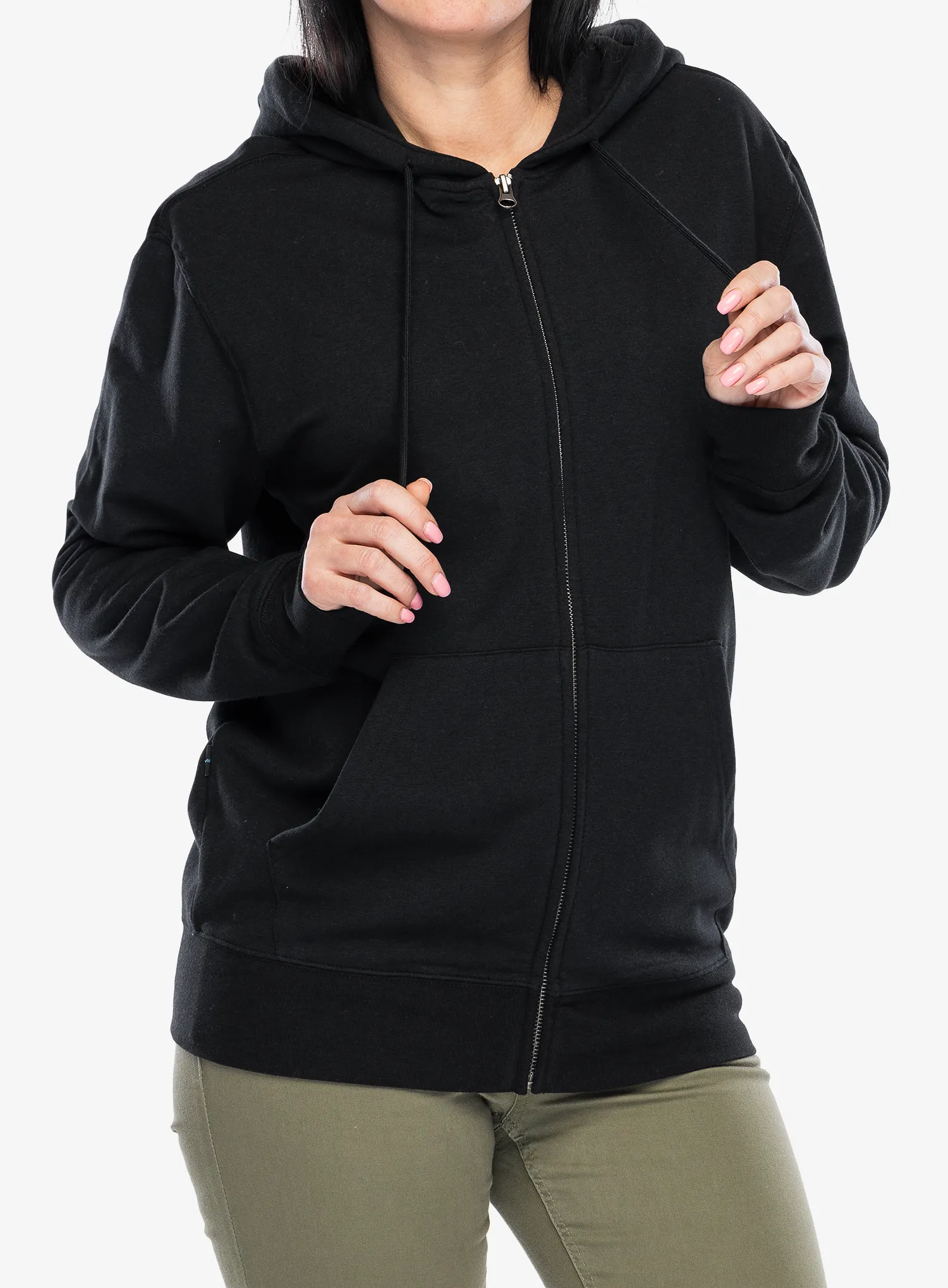 Džemperis su gobtuvu Stance Shelter Zip Hoodie - black