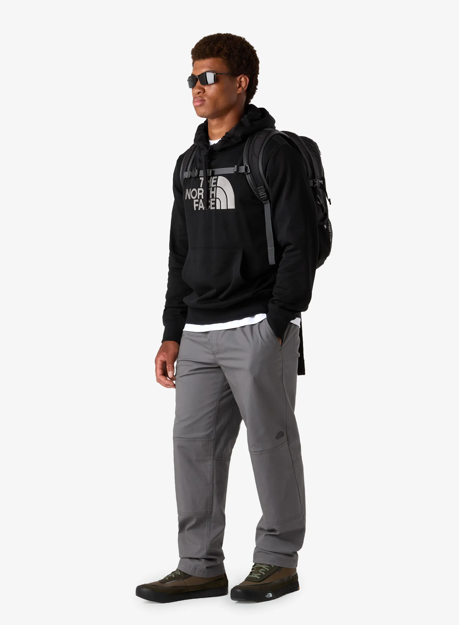 Džemperis su gobtuvu The North Face Drew Peak Pullover Hoodie - tnf black