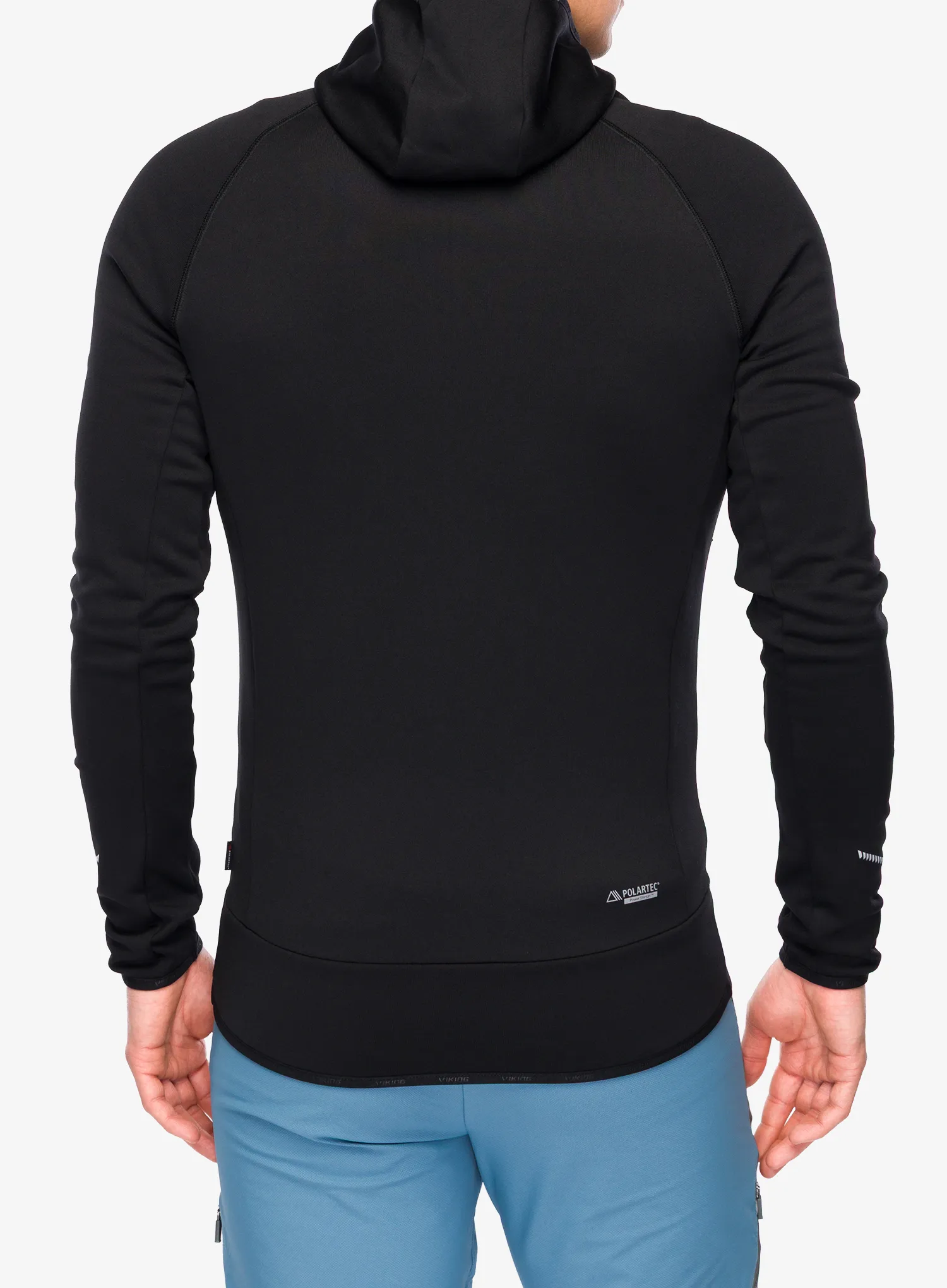 Džemperis su gobtuvu Viking Midlayer Arbaz Hoodie - black