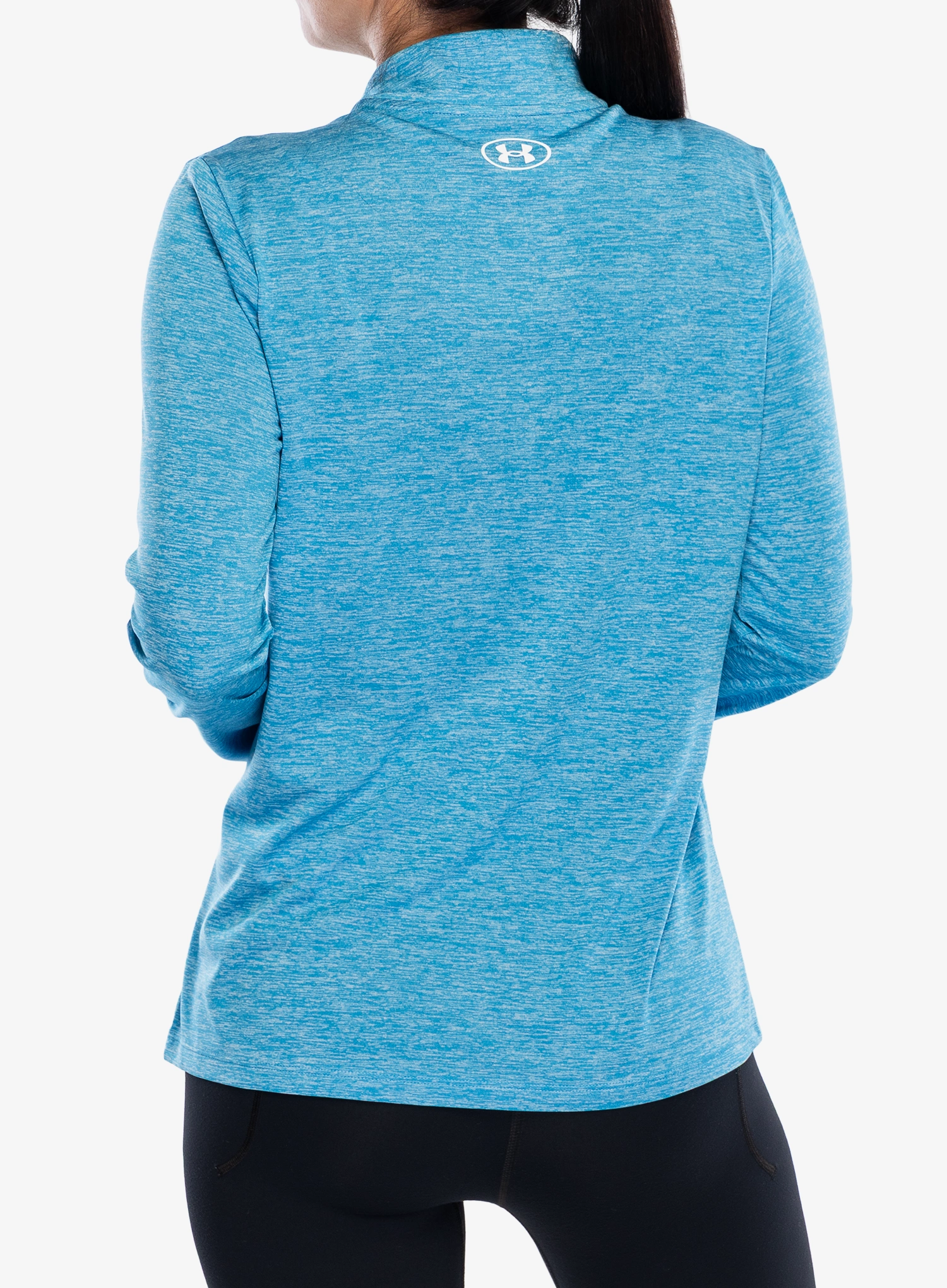 Moteriškas džemperis su užtrauktuku Under Armour UA Tech Twist 1/2 Zip - ether blue/white
