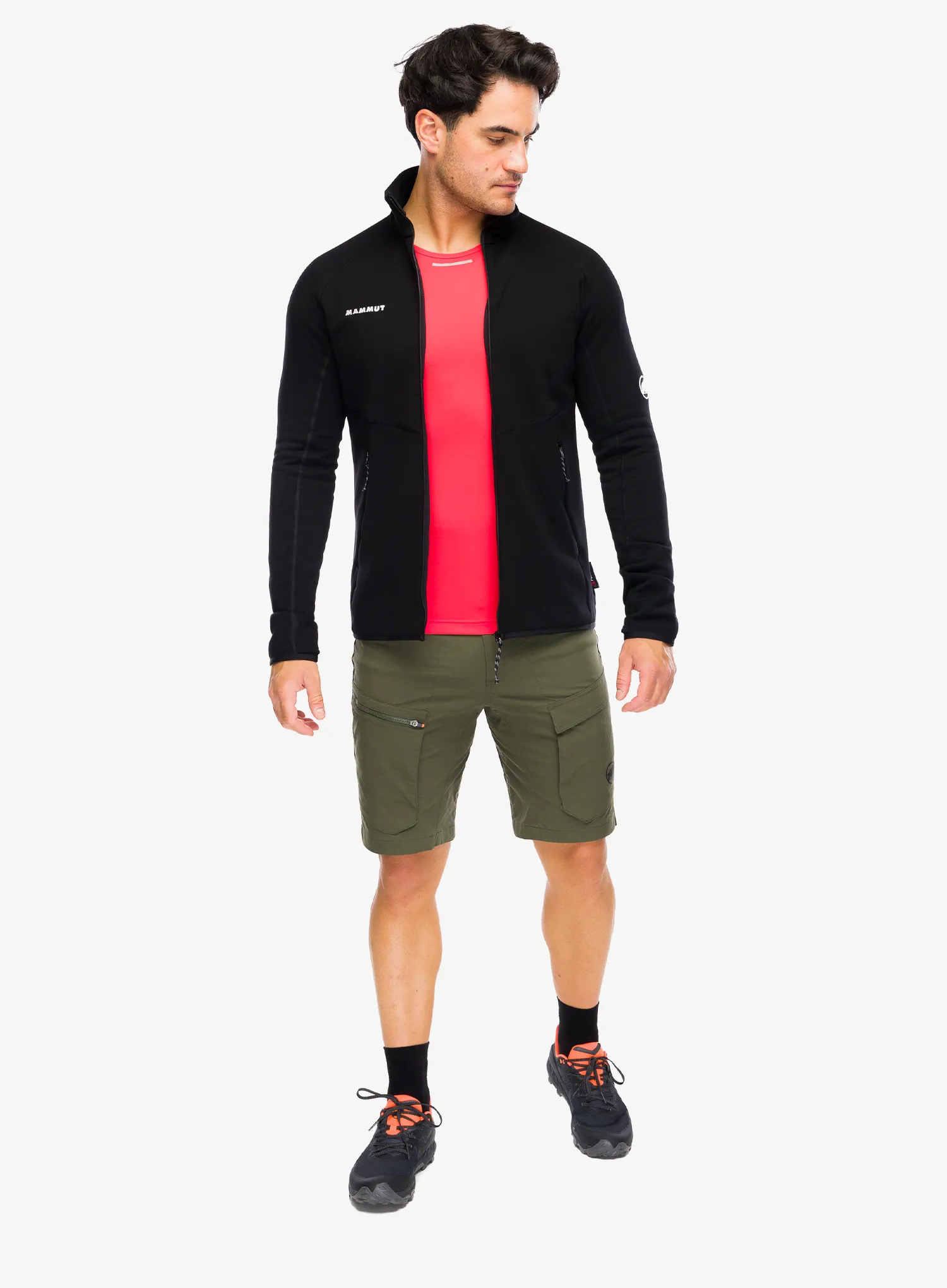 Džemperis su užtrauktuku Mammut Aconcagua ML Jacket - black