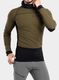 Džemperis Majesty Heatshield - army green/black