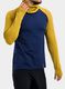 Džemperis Sensor Thermo Sweatshirt - deep blue/mustard