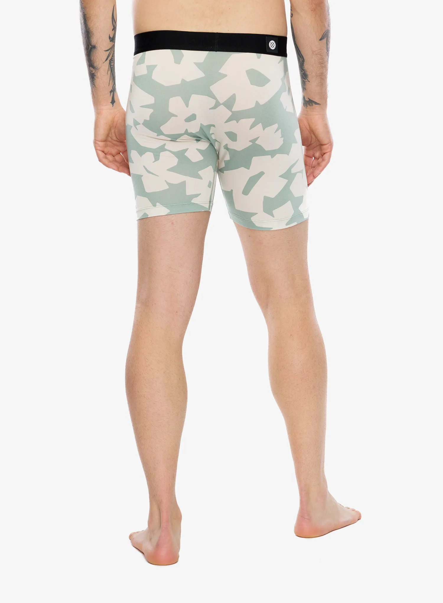 Termoaktyvūs šortukai Stance Paper Floral Wholester - green