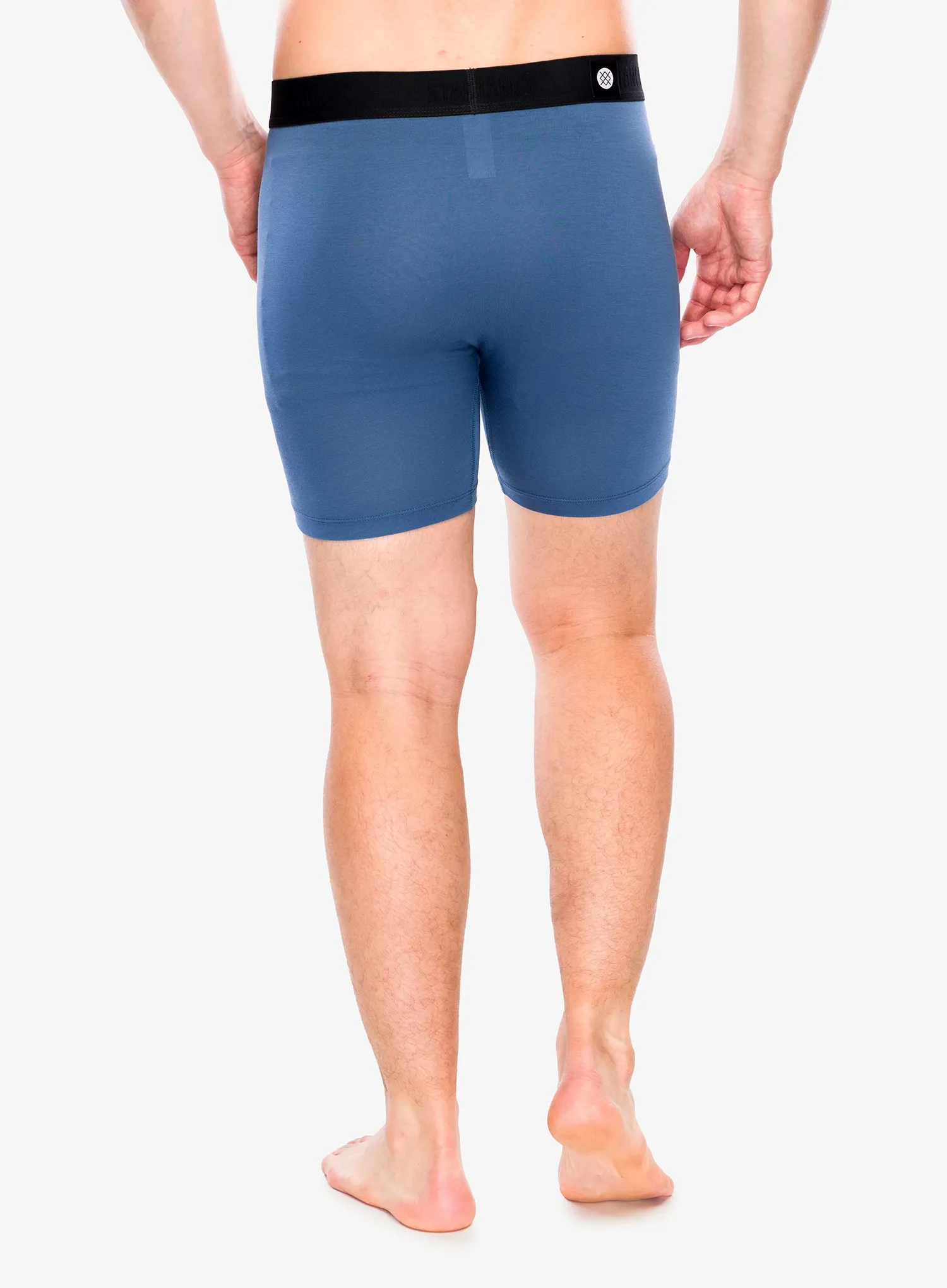 Termoaktyvūs šortukai Stance Sea Blue Stripe Wholester - seablue