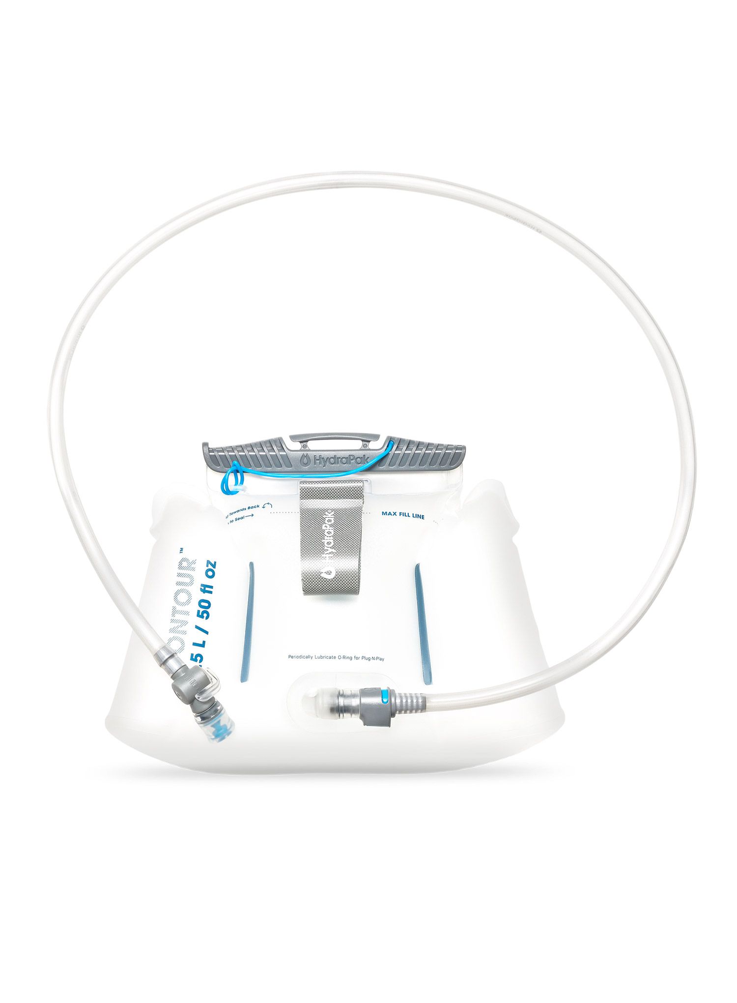 Vandens maišas-talpa HydraPak Contour 1.5 L Lumbar - clear