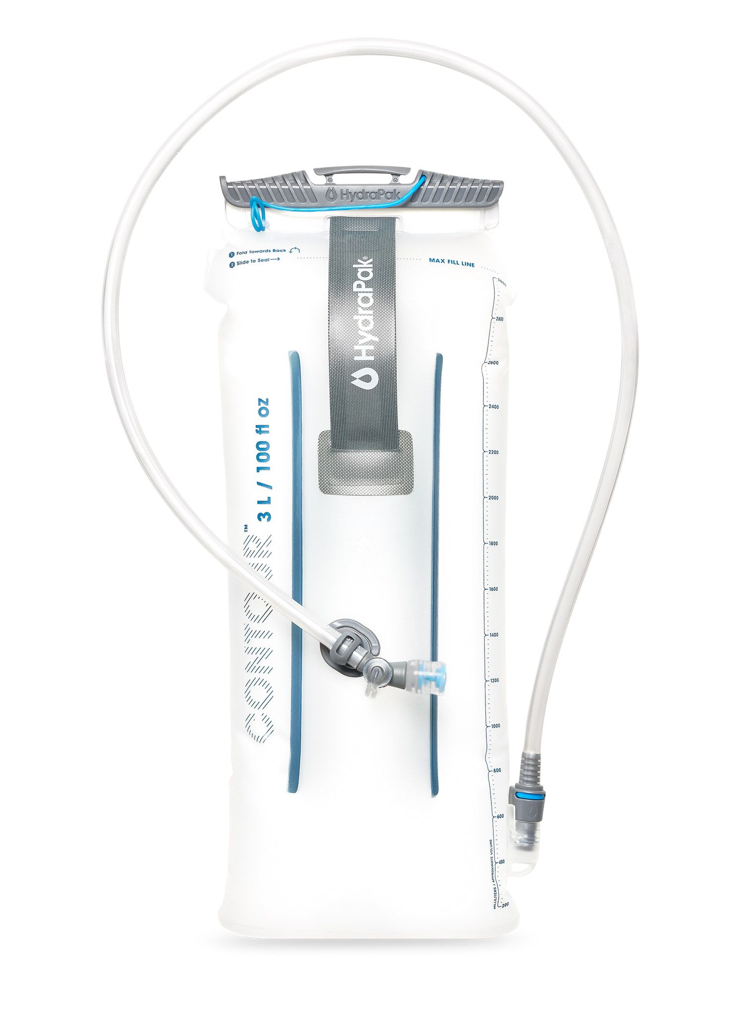 Vandens maišas-talpa HydraPak Contour 3L - clear