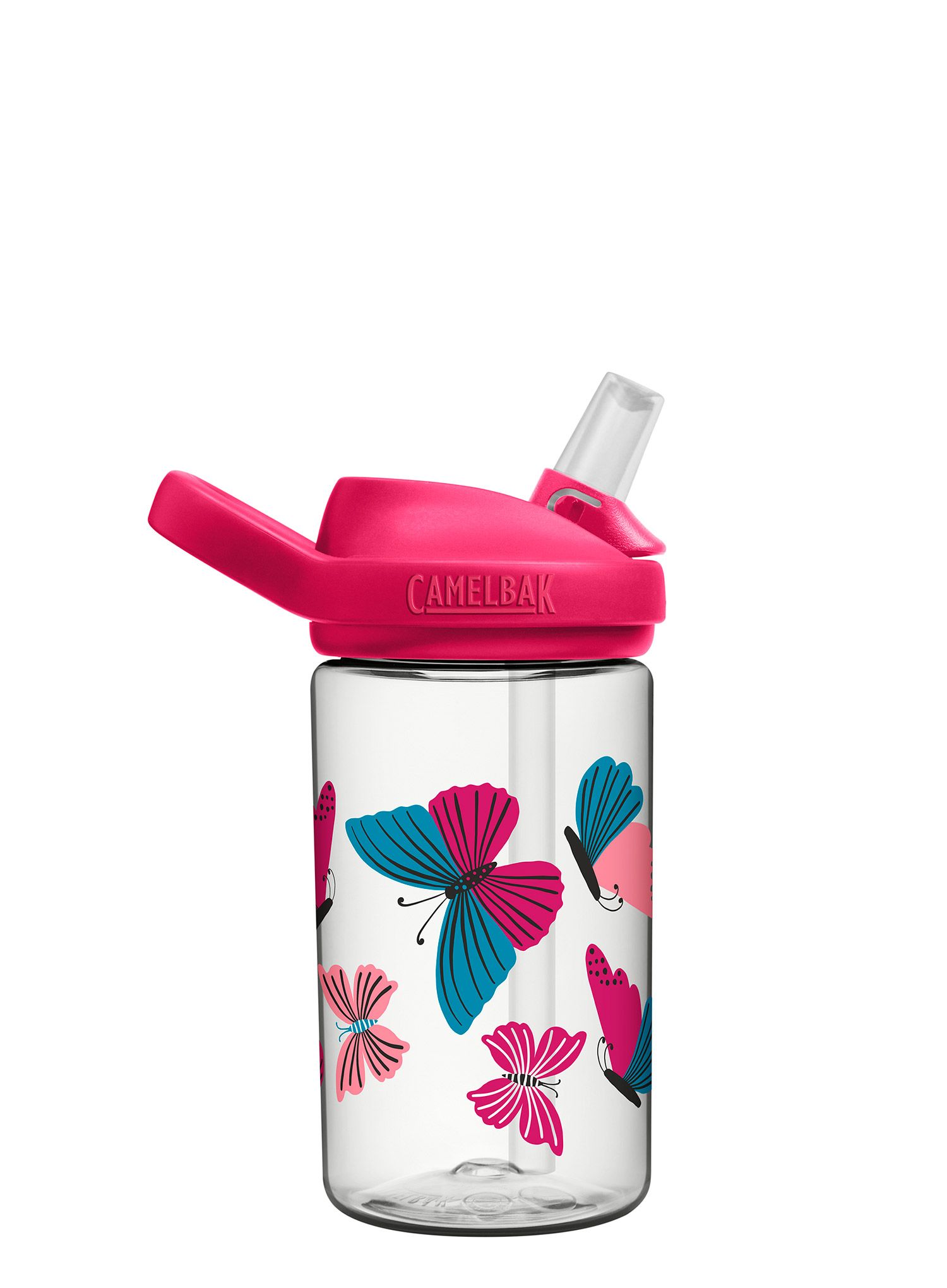 Vaikiškas vandens buteliukas CamelBak Eddy+ Kids 400 ml - colorblock butterflies
