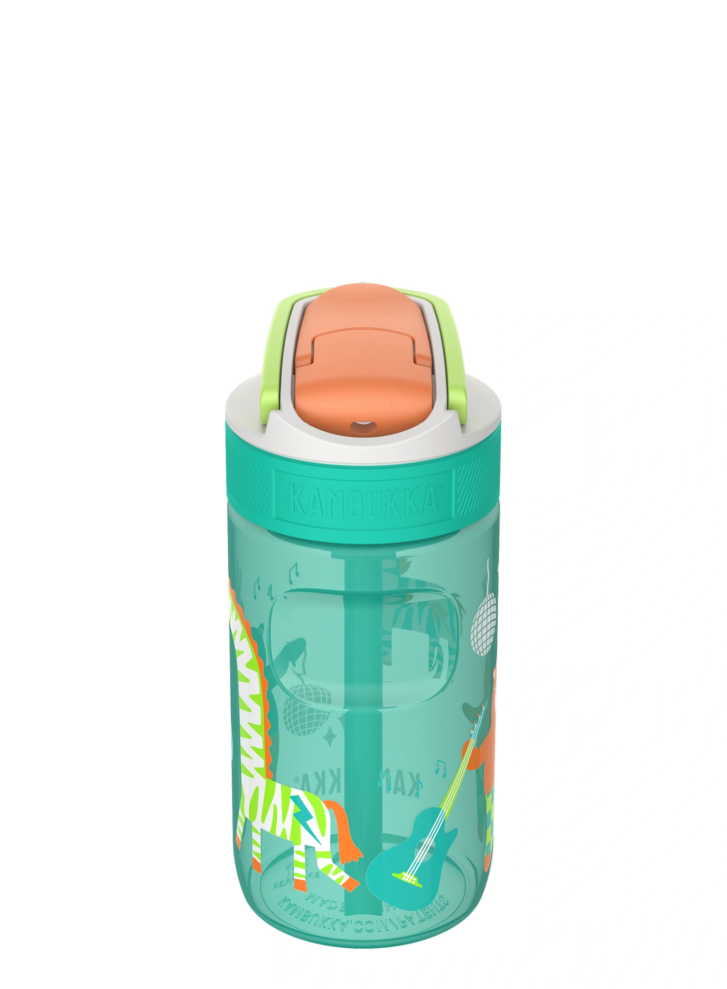 Vaikiškas vandens buteliukas Kambukka Lagoon 400 ml - disco zoo
