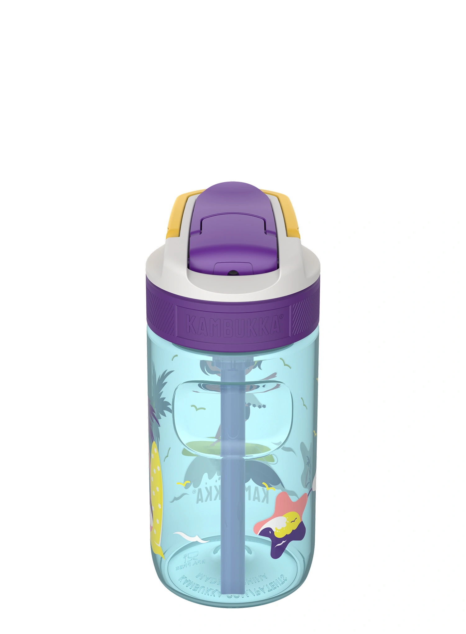 Vaikiškas vandens buteliukas Kambukka Lagoon 400 ml - surf girl
