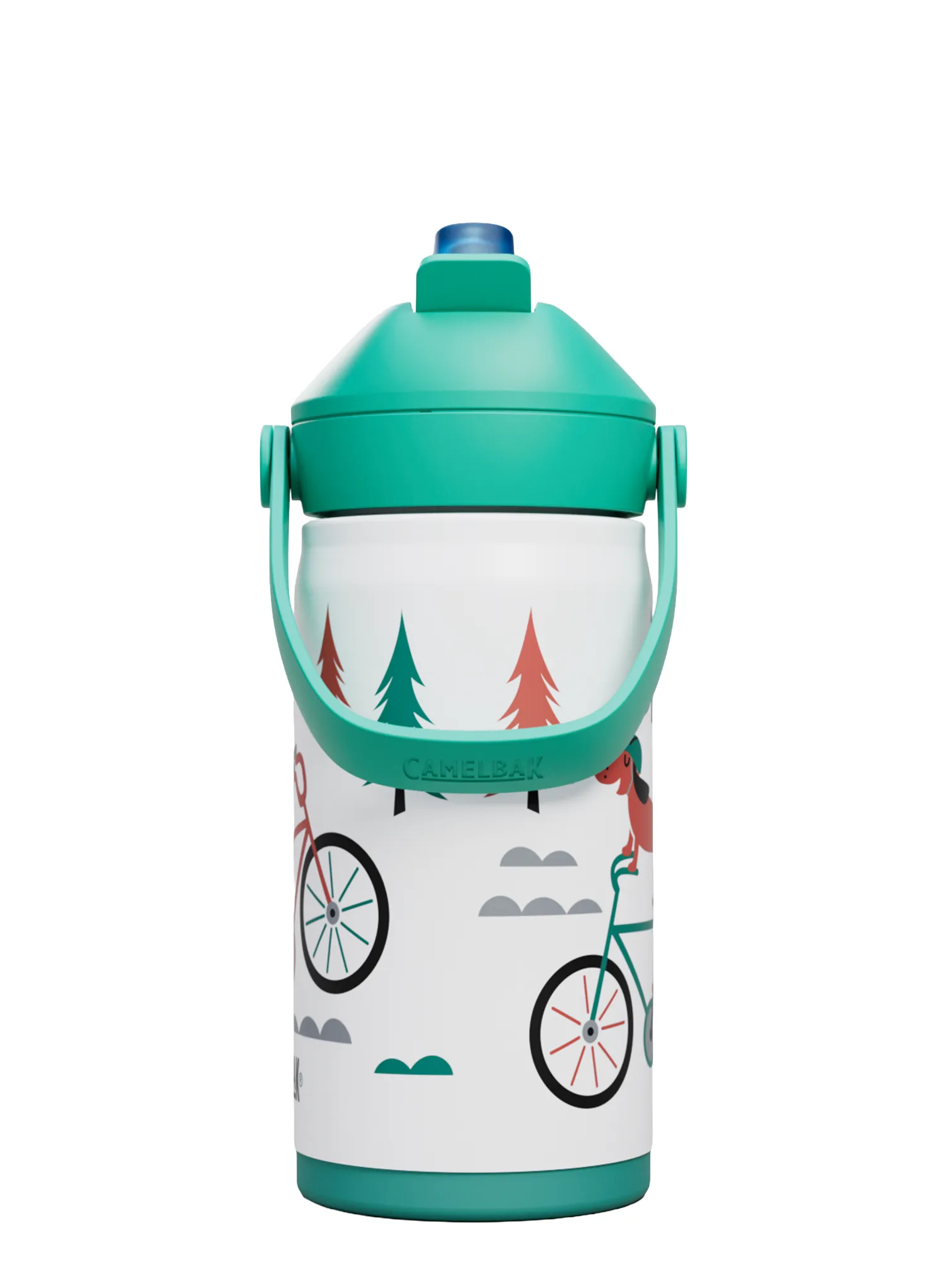Termo butelis vaikams Camelbak Thrive Flip Straw Kids Insulated SST 350 ml - biking dogs