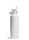 Termo butelis Hydro Flask 21 Oz Standard Flex Straw Cap (621 ml) - white/white