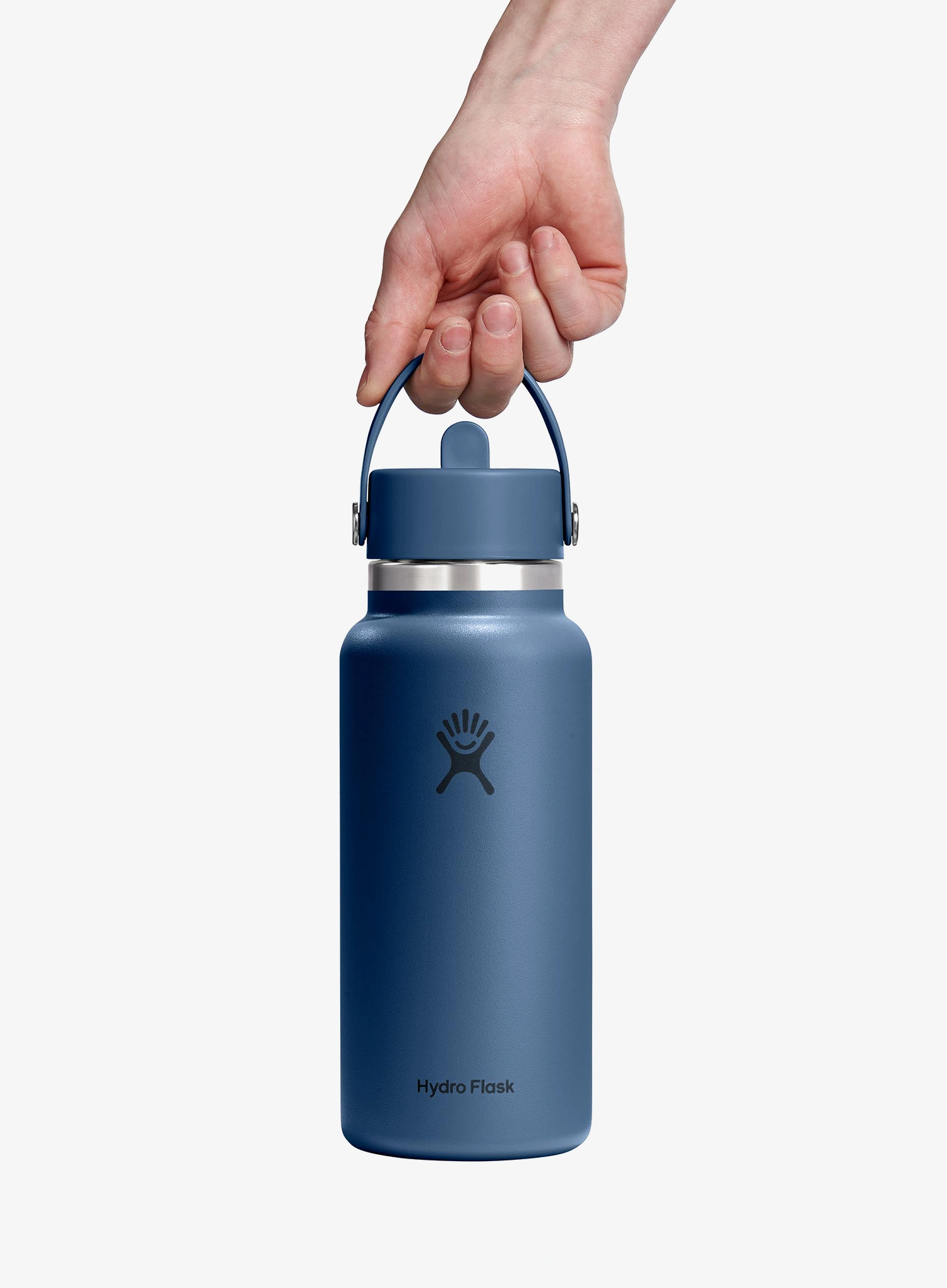 Termo butelis Hydro Flask 32 Oz Wide Flex Straw Cap (946 ml) - harbor blue