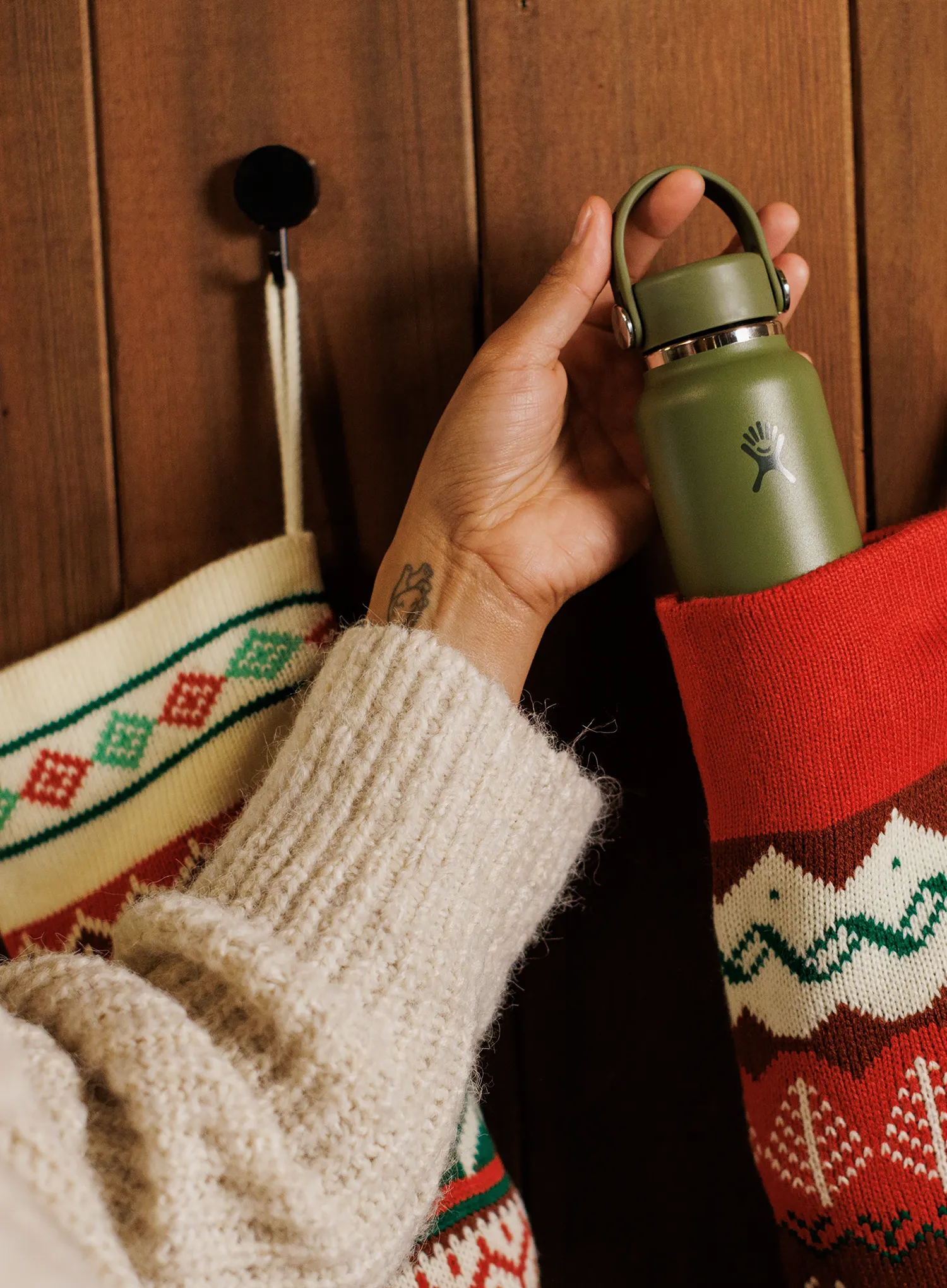 Termo butelis Hydro Flask Micro Hydro (400 ml) - palmer green