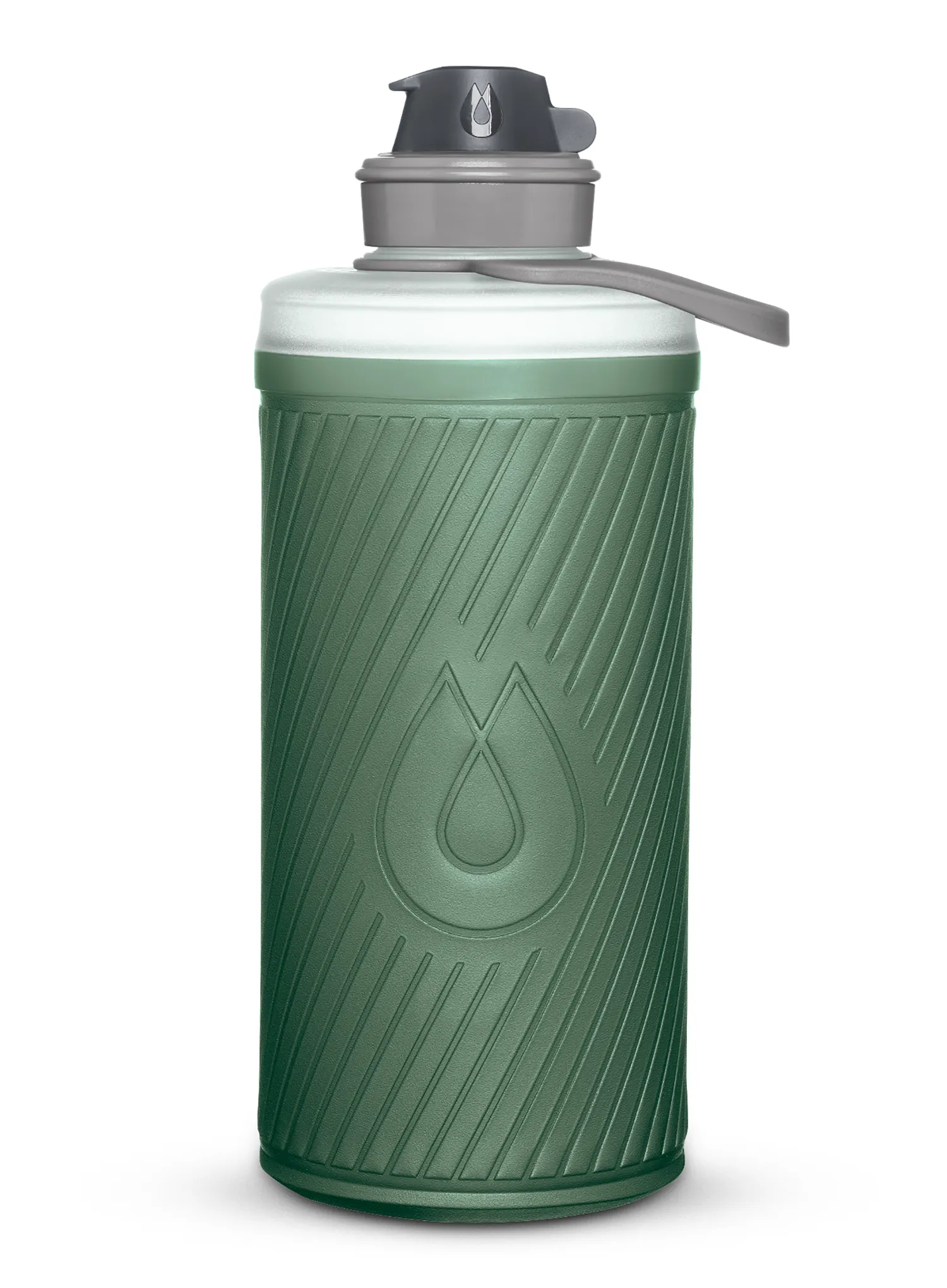 Butelis HydraPak Flux Bottle 1L - sage green