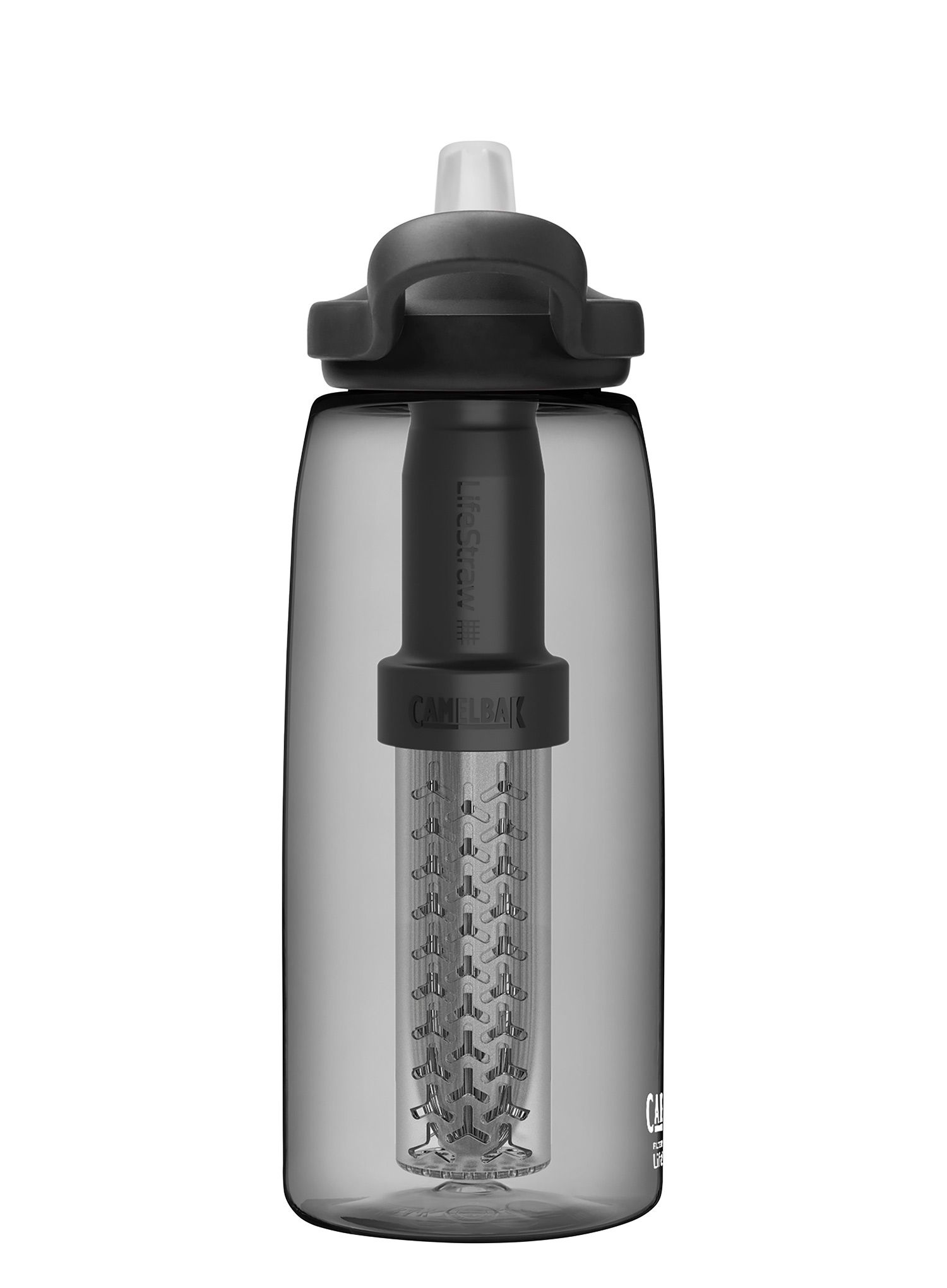 Butelis vandeniui CamelBak Eddy+ filtered by LifeStraw 1L - charcoal