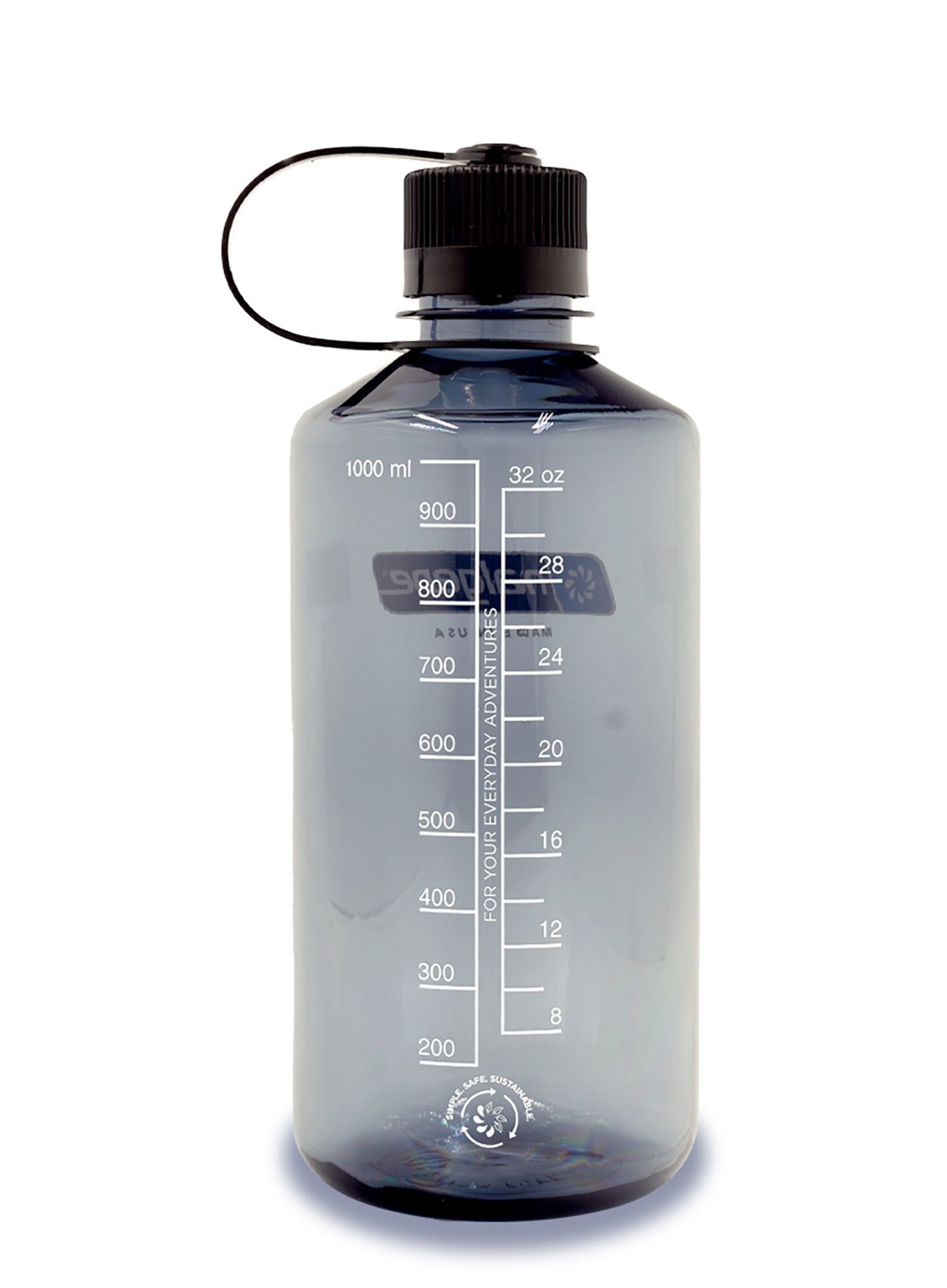 Butelis vandeniui Nalgene Sustain Narrow Mouth 32 oz (946 ml) - gray
