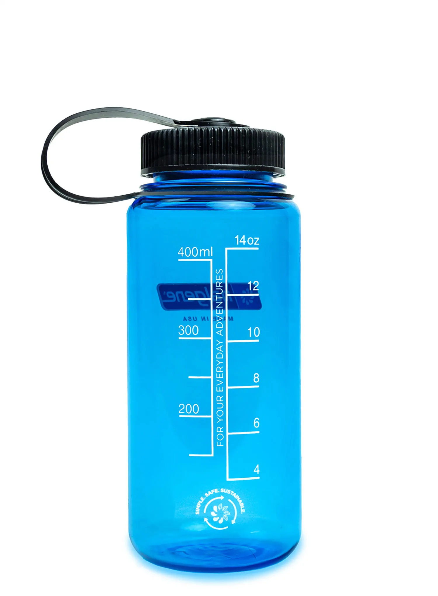 Butelis vandeniui Nalgene Sustain Wide Mouth 16 oz (473 ml) - slate