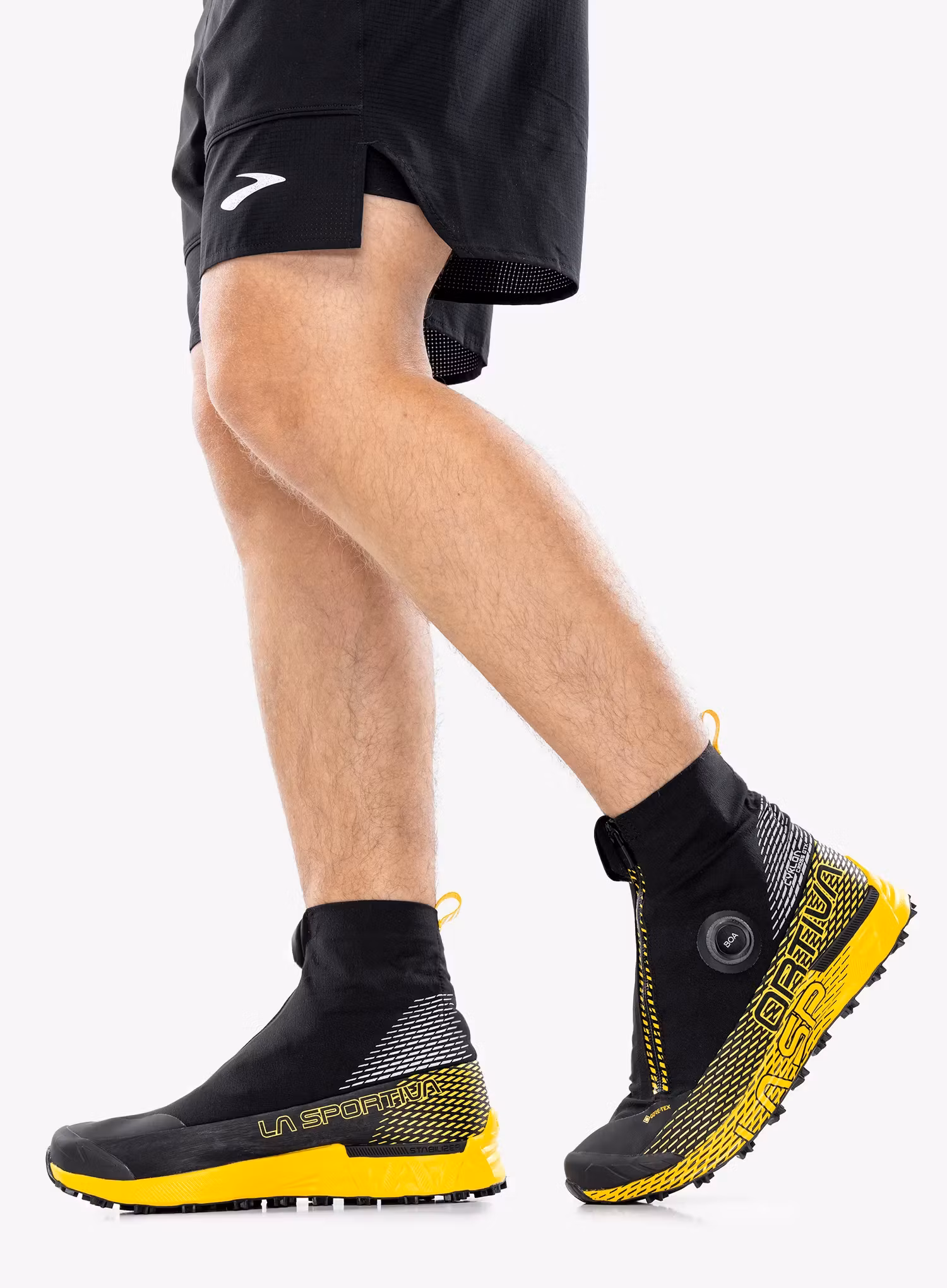 Bėgimo batai La Sportiva Cyklon Cross Gtx - black/yellow