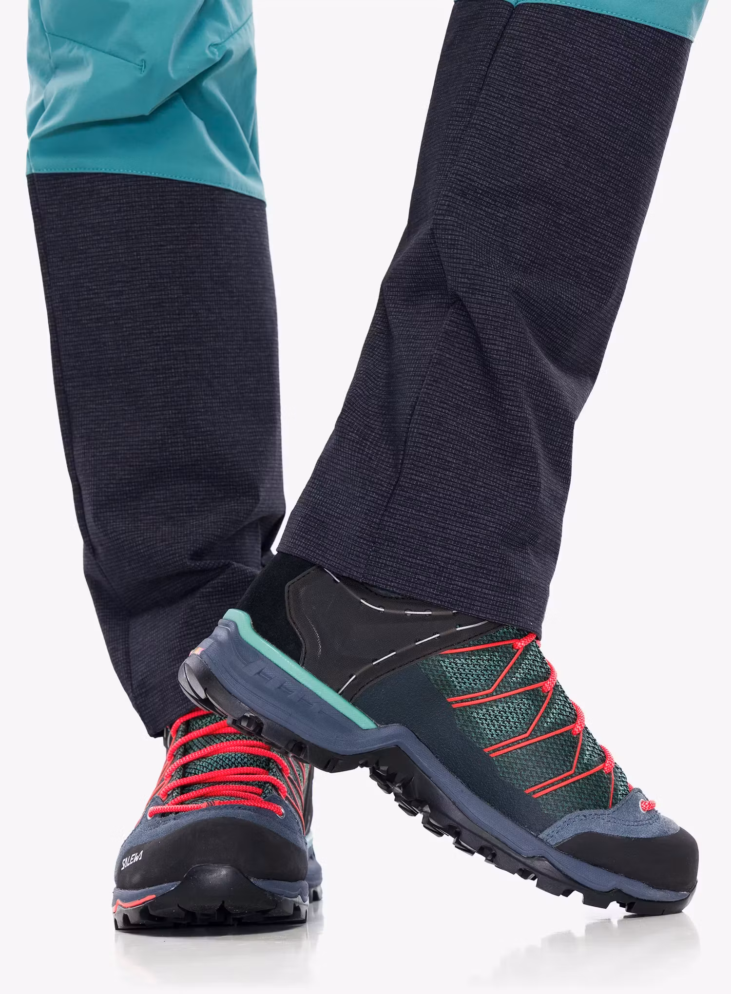 Batai moteriški Salewa Mountain Trainer Lite Mid GTX - feld green/fluo coral