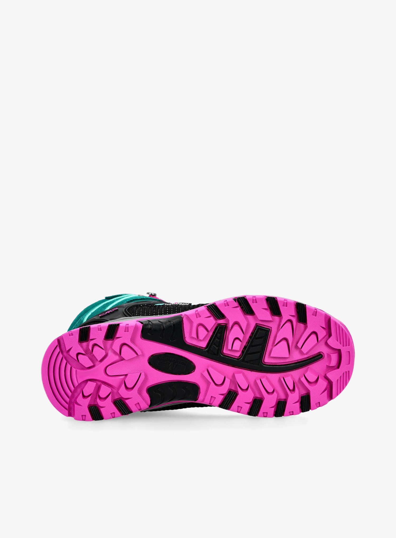 Batai mergaitėms CMP Kids Rigel Mid Trekking Shoe Wp - lake-pink fluo