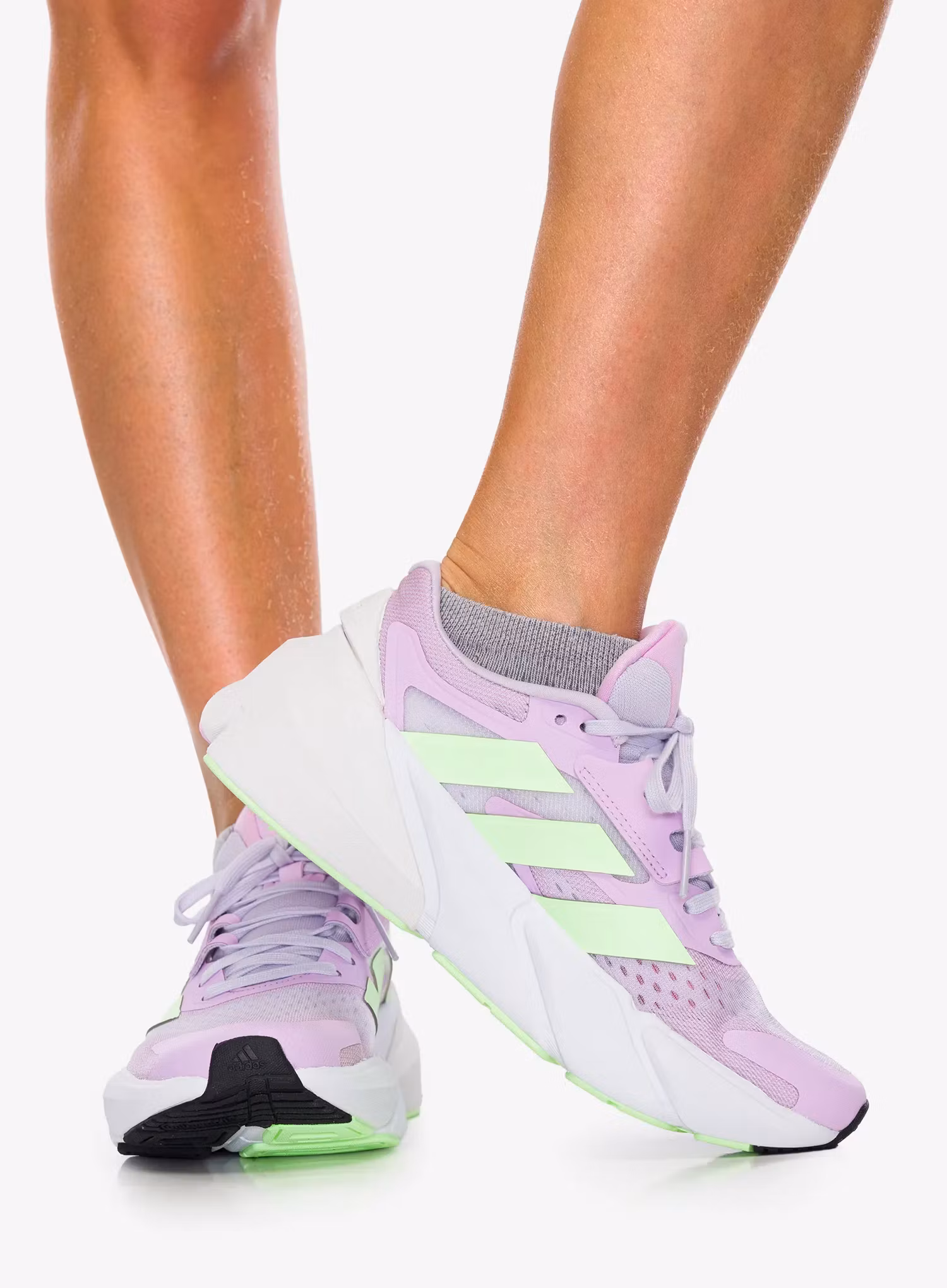Bėgimo batai moterims adidas Adistar 2.0 - silver dawn/green spark